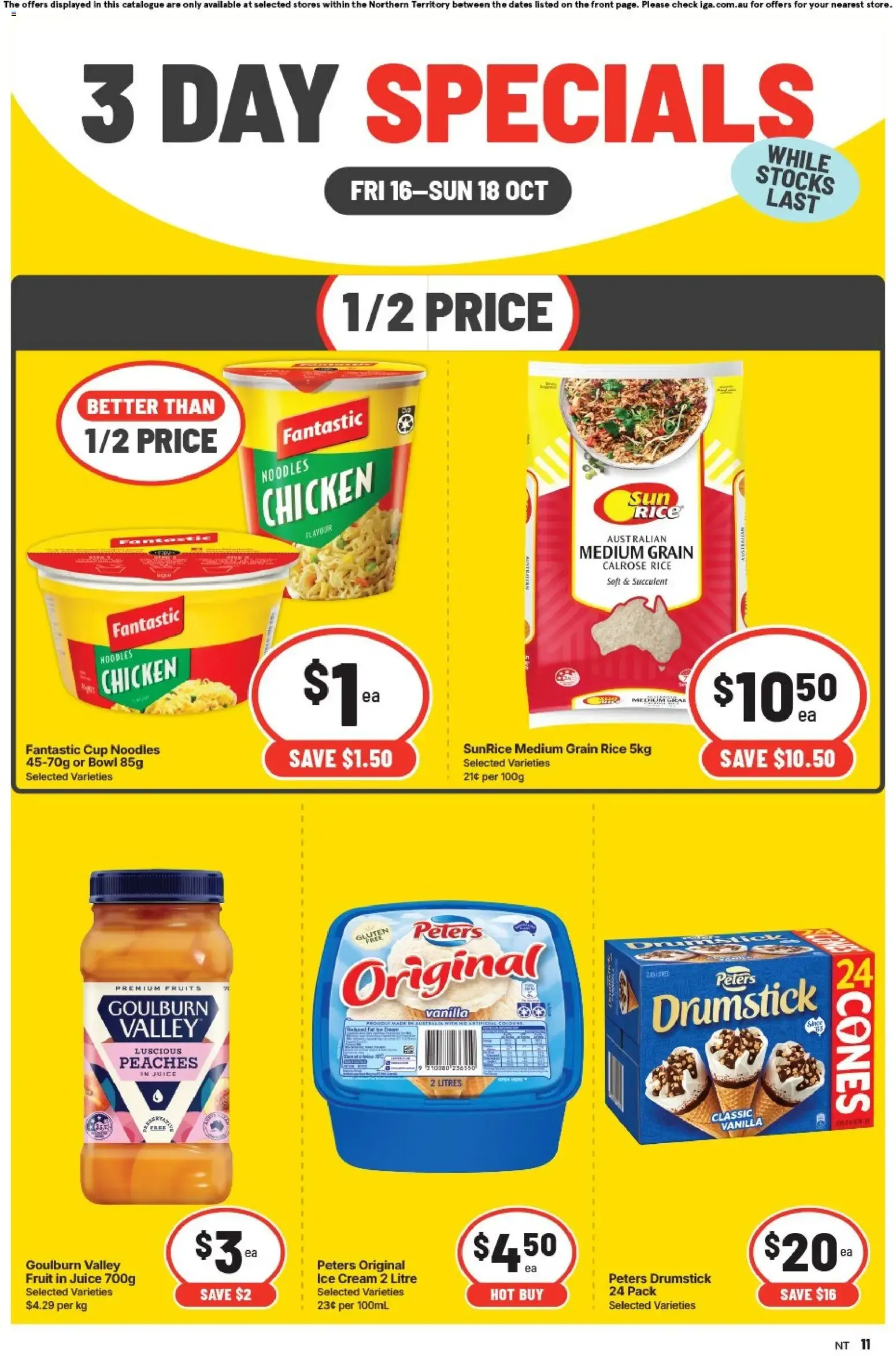 3 DAY SPECIALS - Catalogue valid from 16 October to 18 October 2026 - page 3
