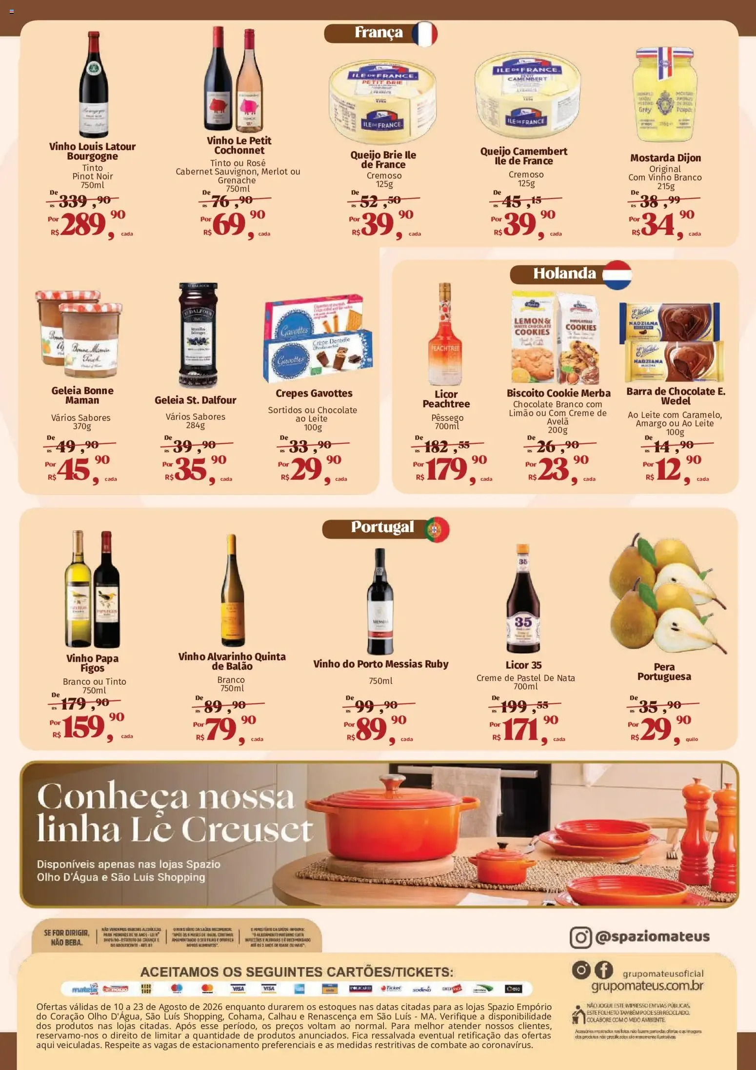 Encarte de Especial Sabores da Europa 10 de agosto até 23 de agosto 2026 - Pagina 4