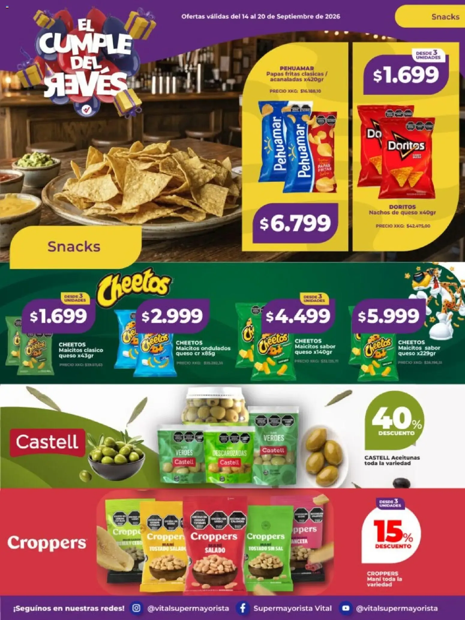 Ofertas de Vital - Ofertas || del 14/09/2026 - 20/09/2026 || Catálogo 14 de septiembre al 20 de septiembre 2026 - Página 25 del catálogo