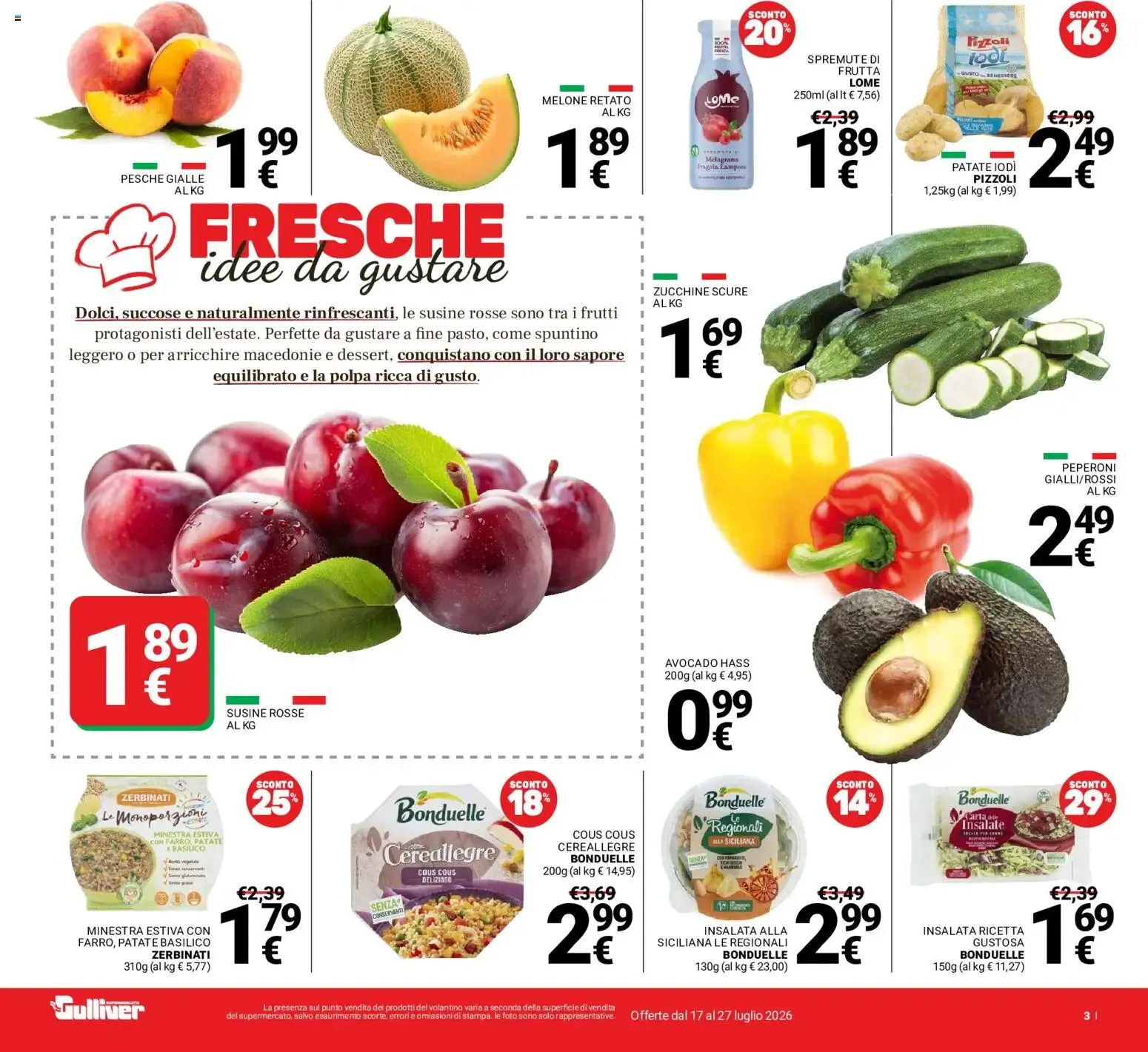 Nuovo Gulliver volantino dal 17/07/2026 > offerte anteprima 🛍️ da 17 luglio a 27 luglio di 2026 - Pagina del volantino 3