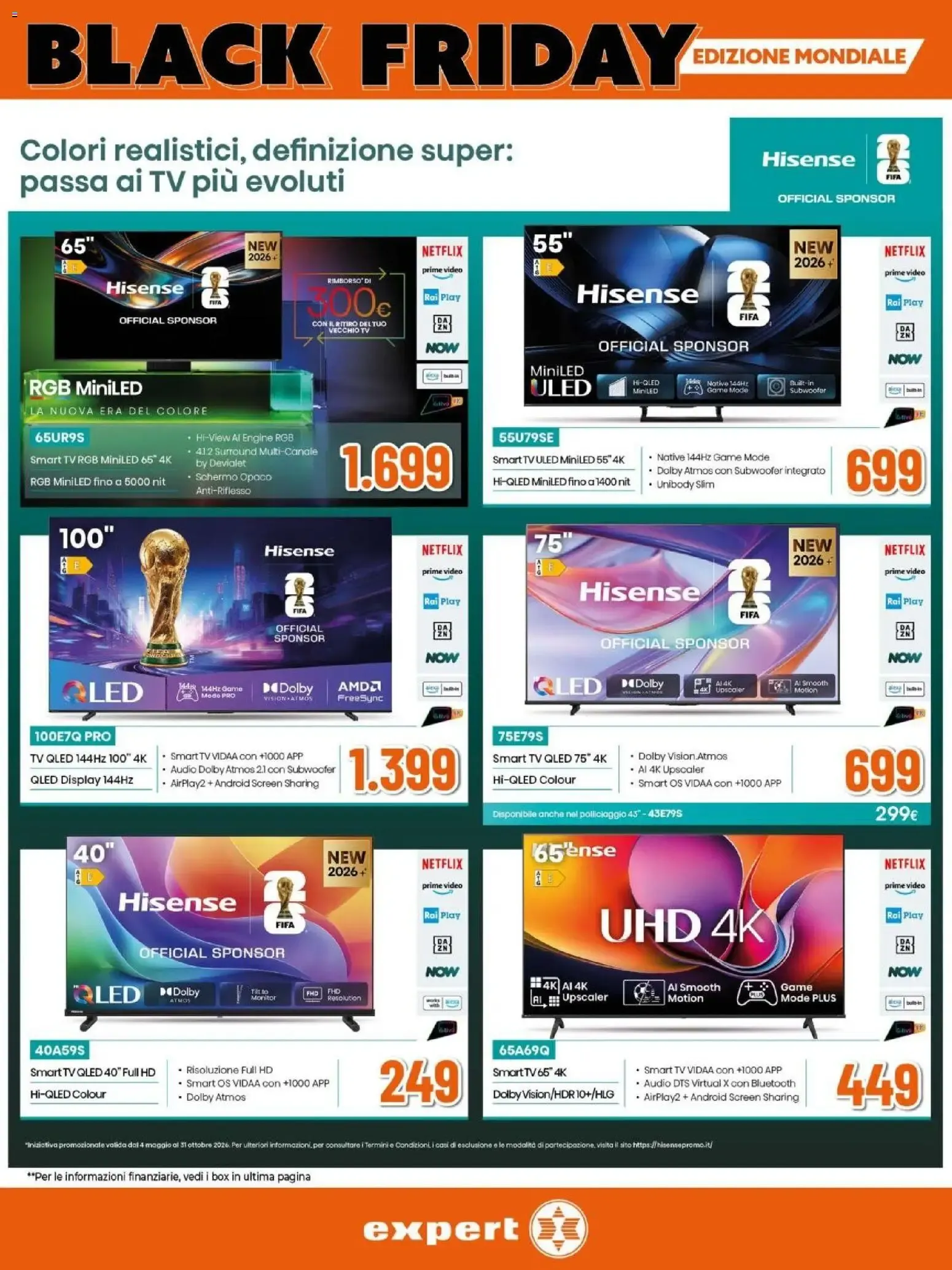 Expert Estate Esagerata Black Friday Edizione Mondiale da 18 giugno a 1 luglio di 2026 - Pagina del volantino 20