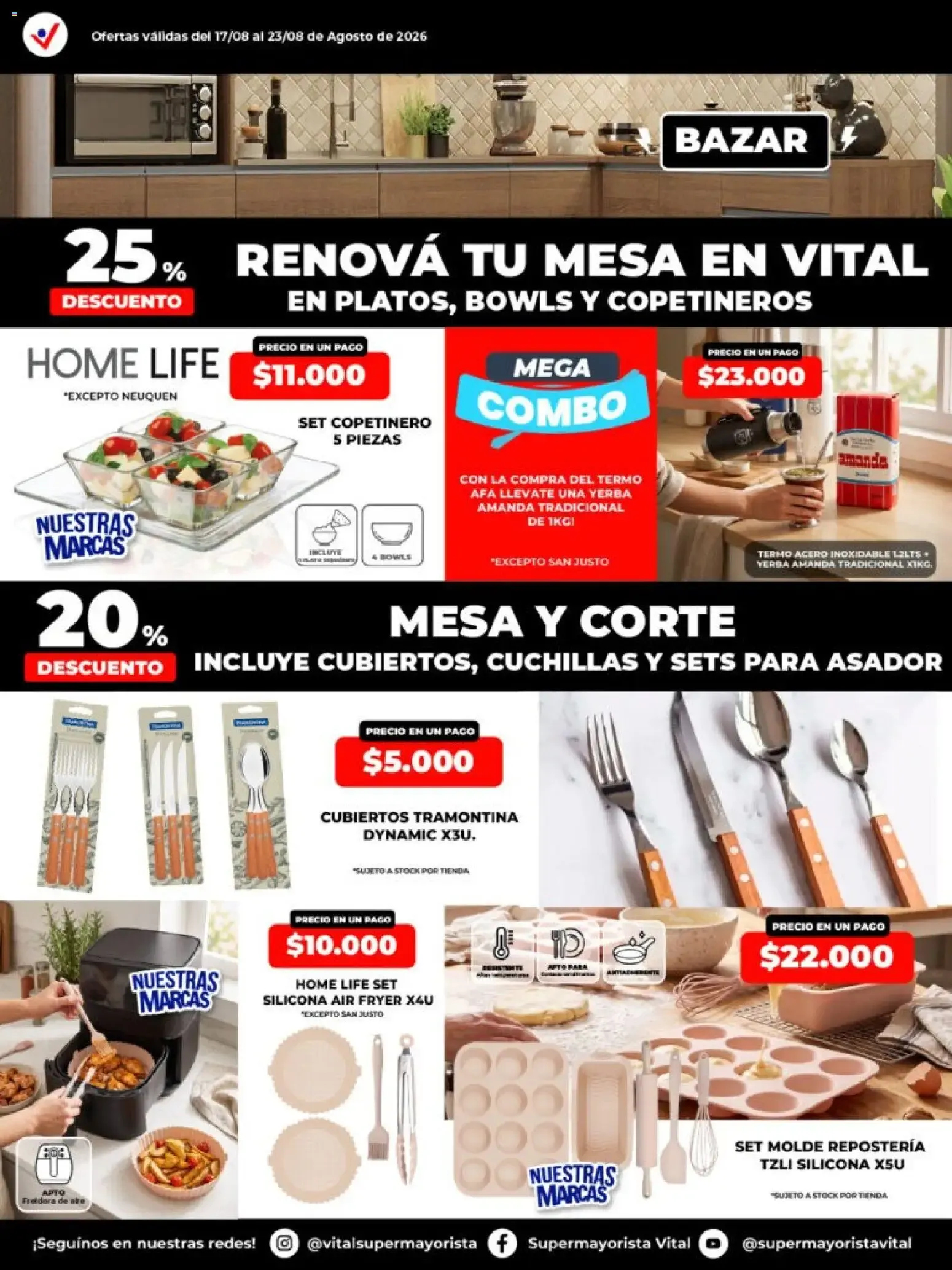 Ofertas de Vital Supermayorista - Ofertas de Smart TVs 17 de agosto al 23 de agosto 2026 - Página 3 del catálogo