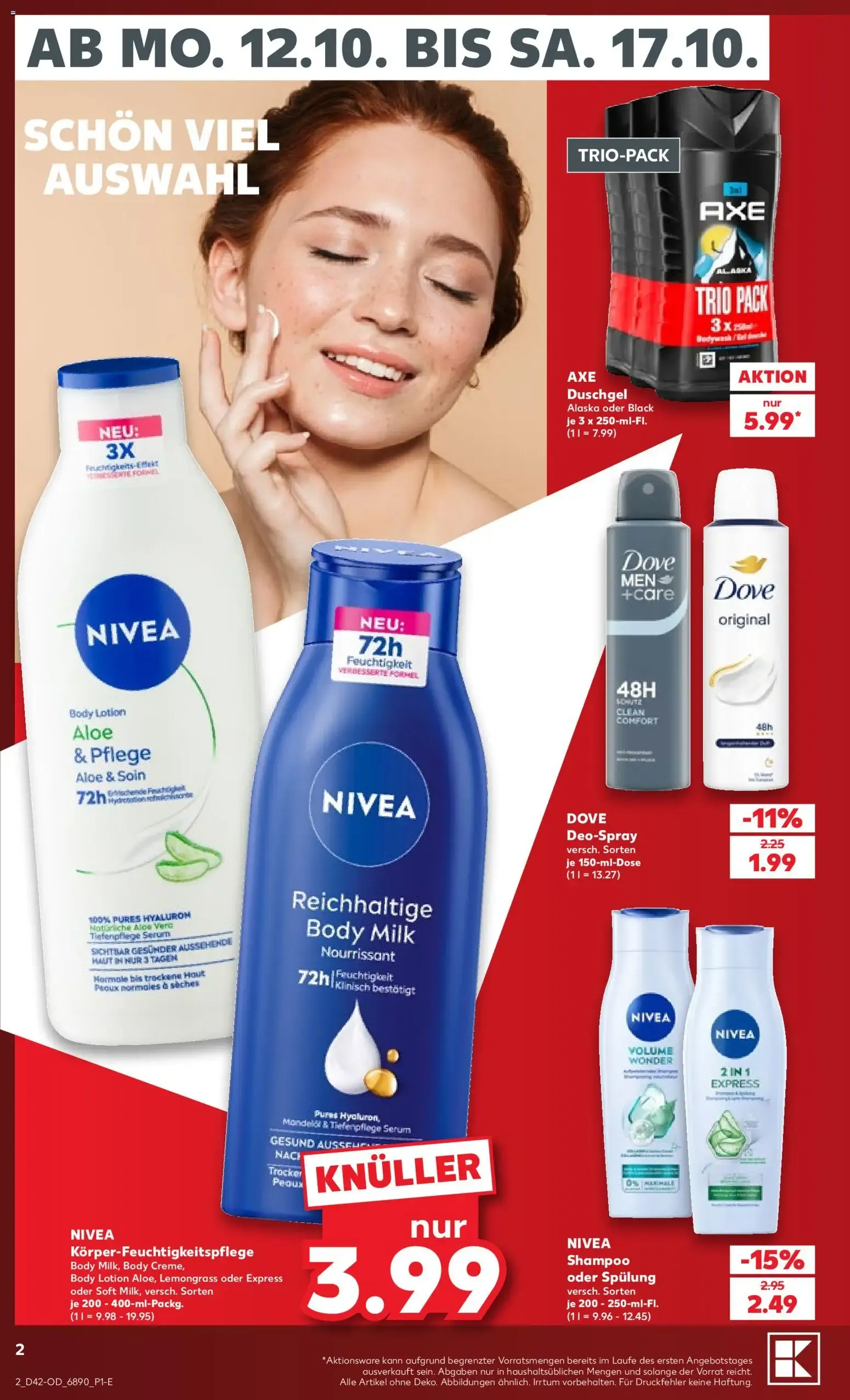 Kaufland Deutschlands Größte Drogerie-Abteilung van 12 oktober tot 17 oktober 2026 - Folder pagina 2