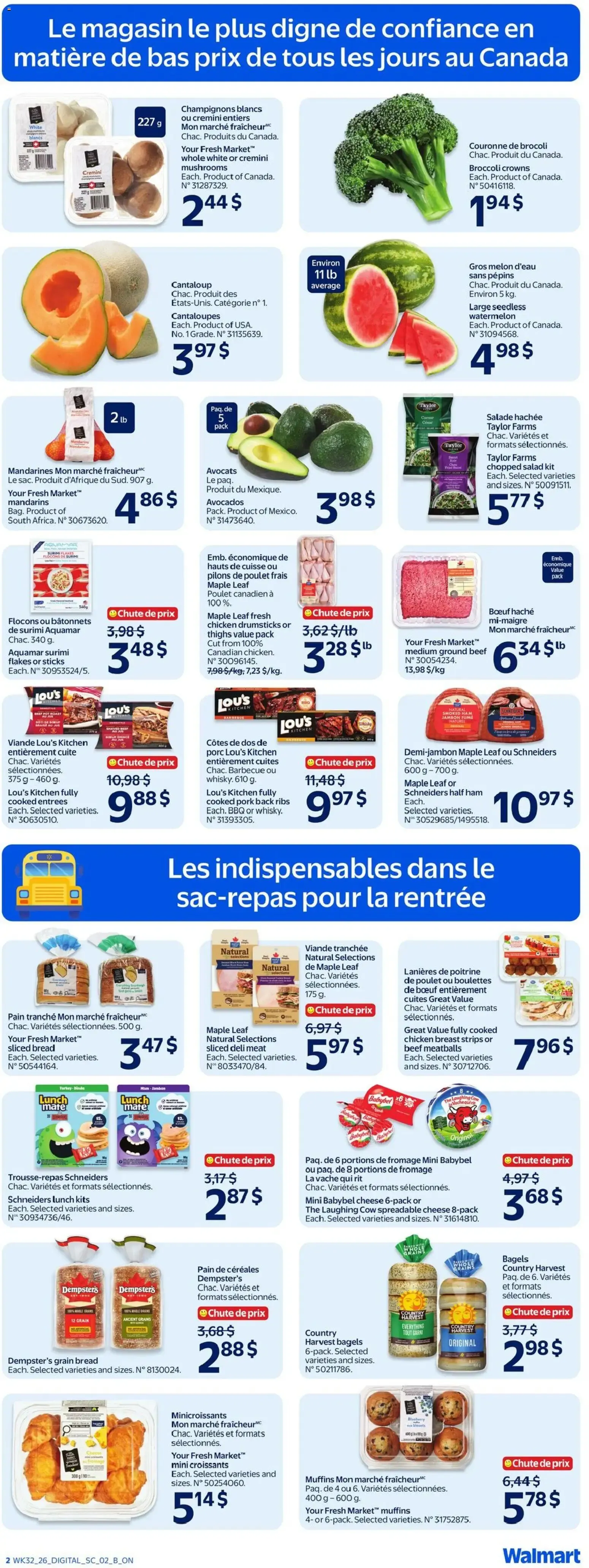 Walmart circulaire from Sep 3, 2026 > weekly specials & deals from September 3 to September 9 2026 - flyer page 6