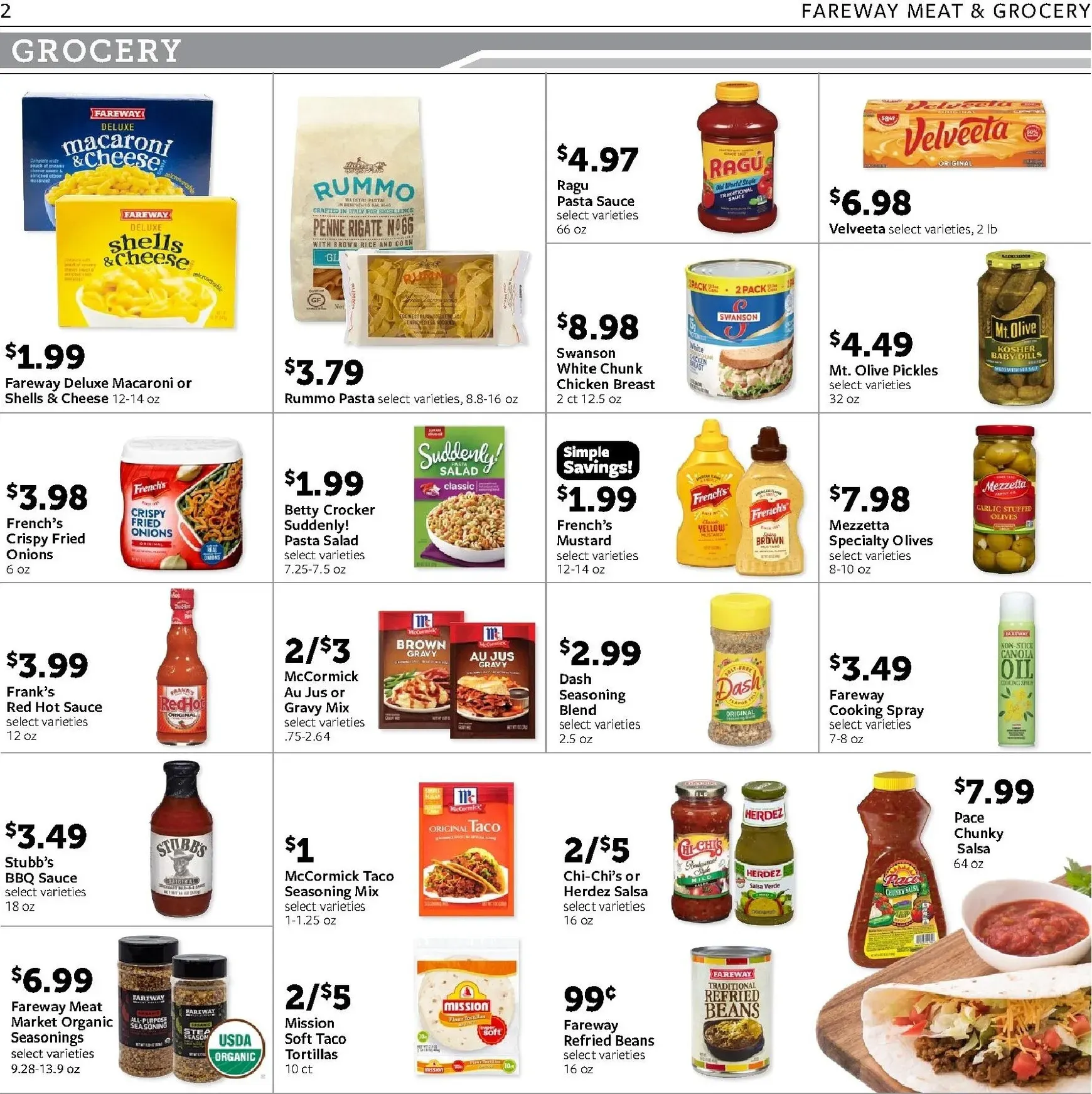 Weekly ad Current Fareway leaflet valid from Monday 06/29/2026 to Saturday 07/04/2026 from June 29 to July 4 2026 - Page 2