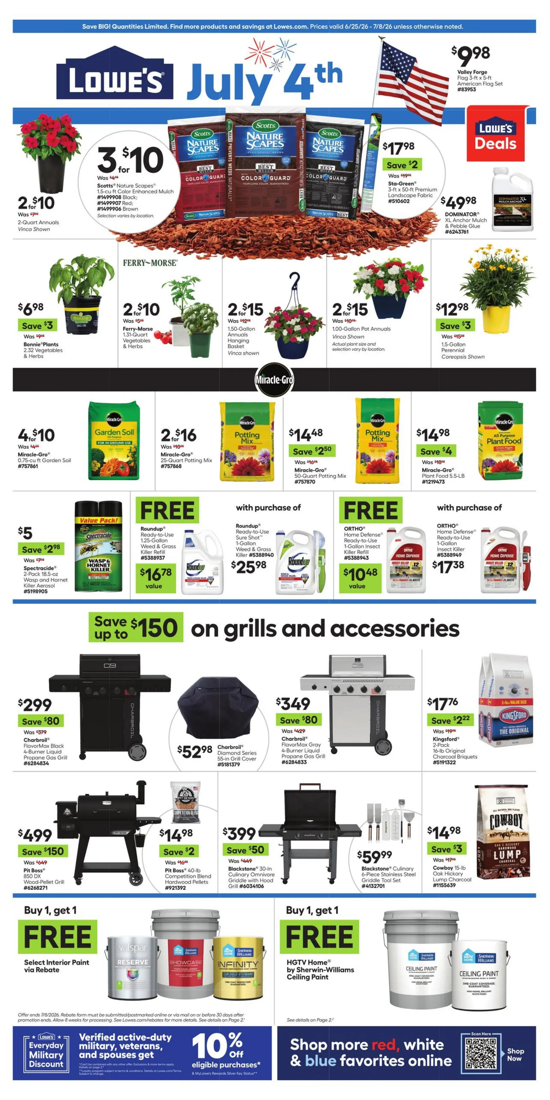 Lowe's - July 4th Weekly Ad