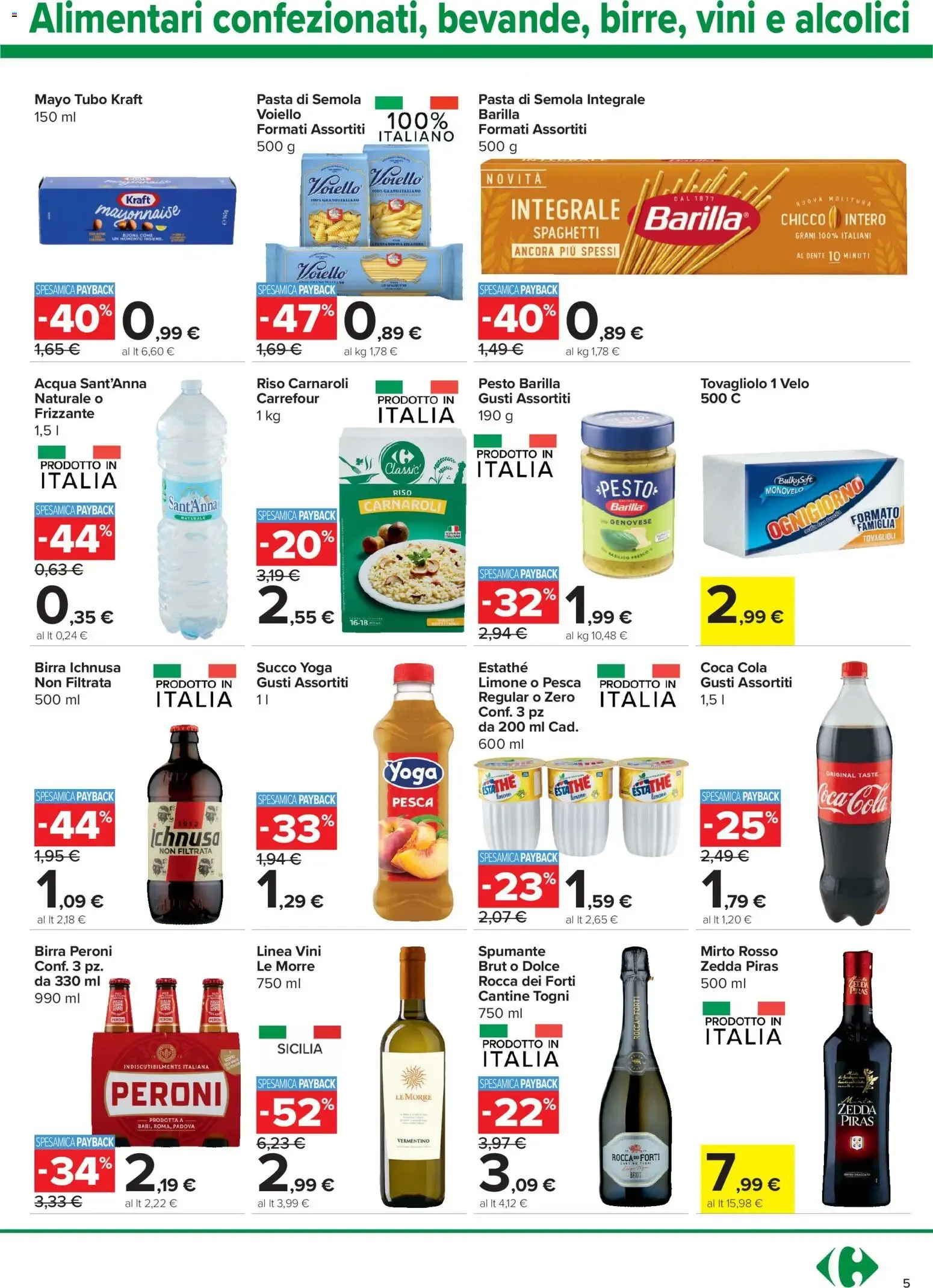 Carrefour Express: Sconti fino al 50% da 10 settembre a 22 settembre di 2026 - Pagina del volantino 5