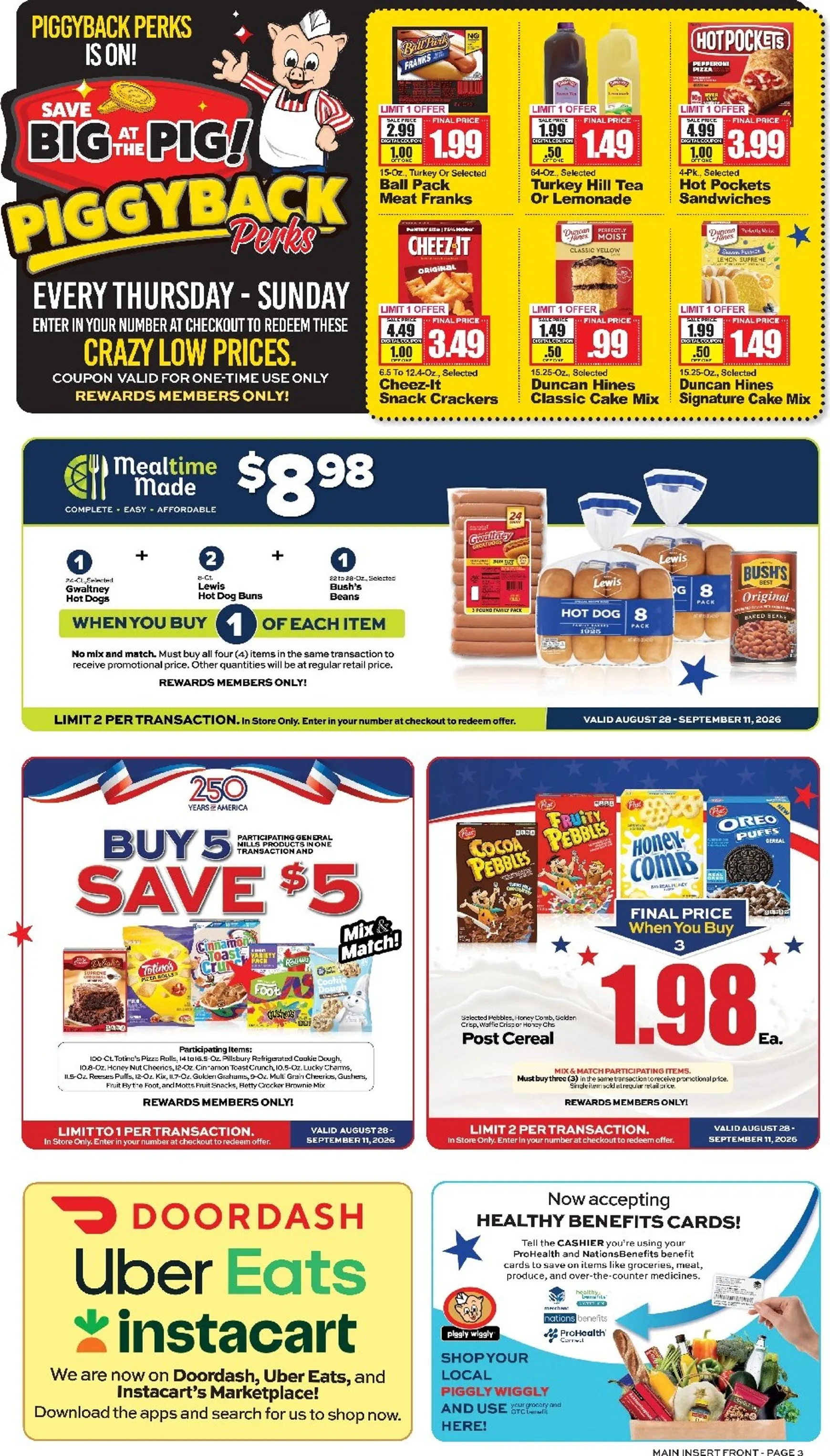 Weekly ad Save Big at the Pig! - Piggly Wiggly Weekly Ad from September 2 to September 8 2026 - Page 3