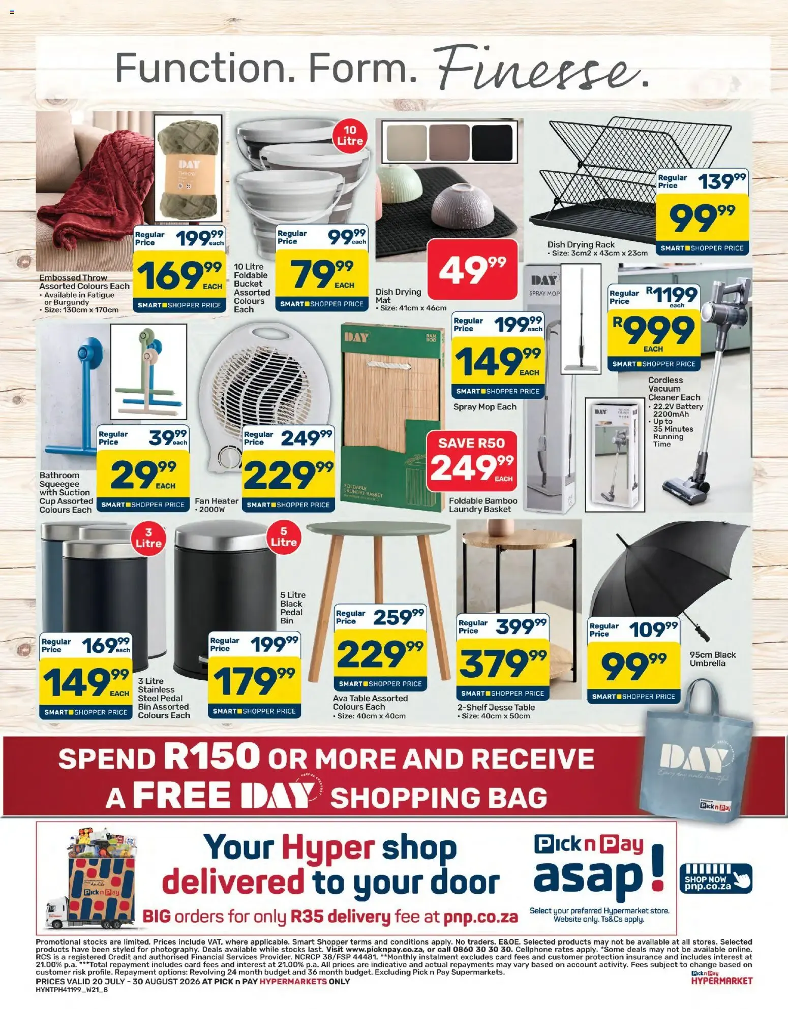 Pick n Pay - Hypermarket DAY Specials (20/07/2026 - 30/08/2026) Online from 20 July to 30 August 2026 - Catalogue Page 8