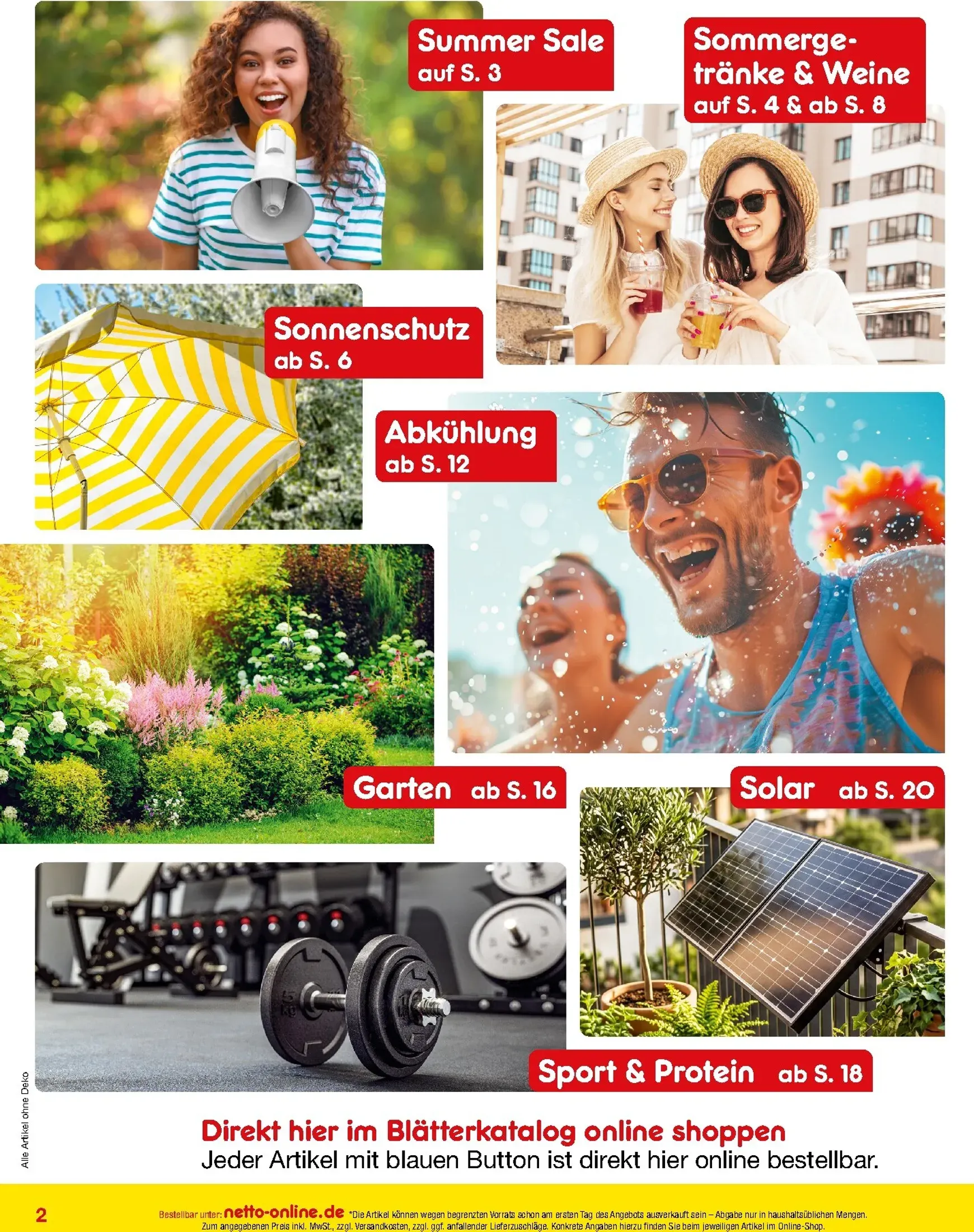 Netto Marken-Discount: 15% de descuento en Summer Highlights von 30. Juli bis 31. August 2026 - Prospekt seite 2