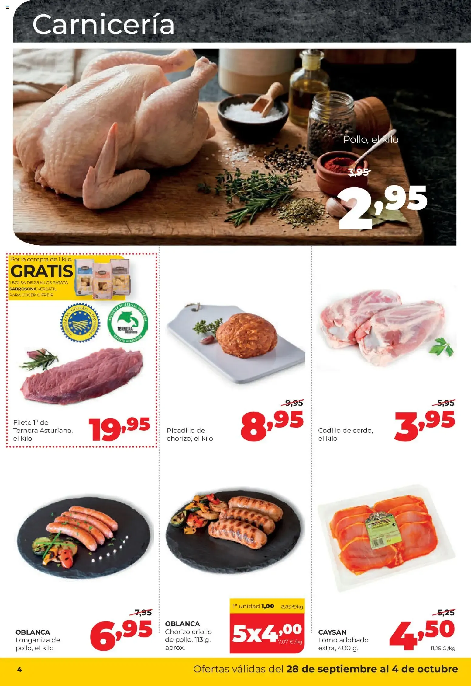 Catálogo de Alimerka folleto del 28/09/2026 | Catálogo 28 de septiembre al 4 de octubre 2026 - Página 4