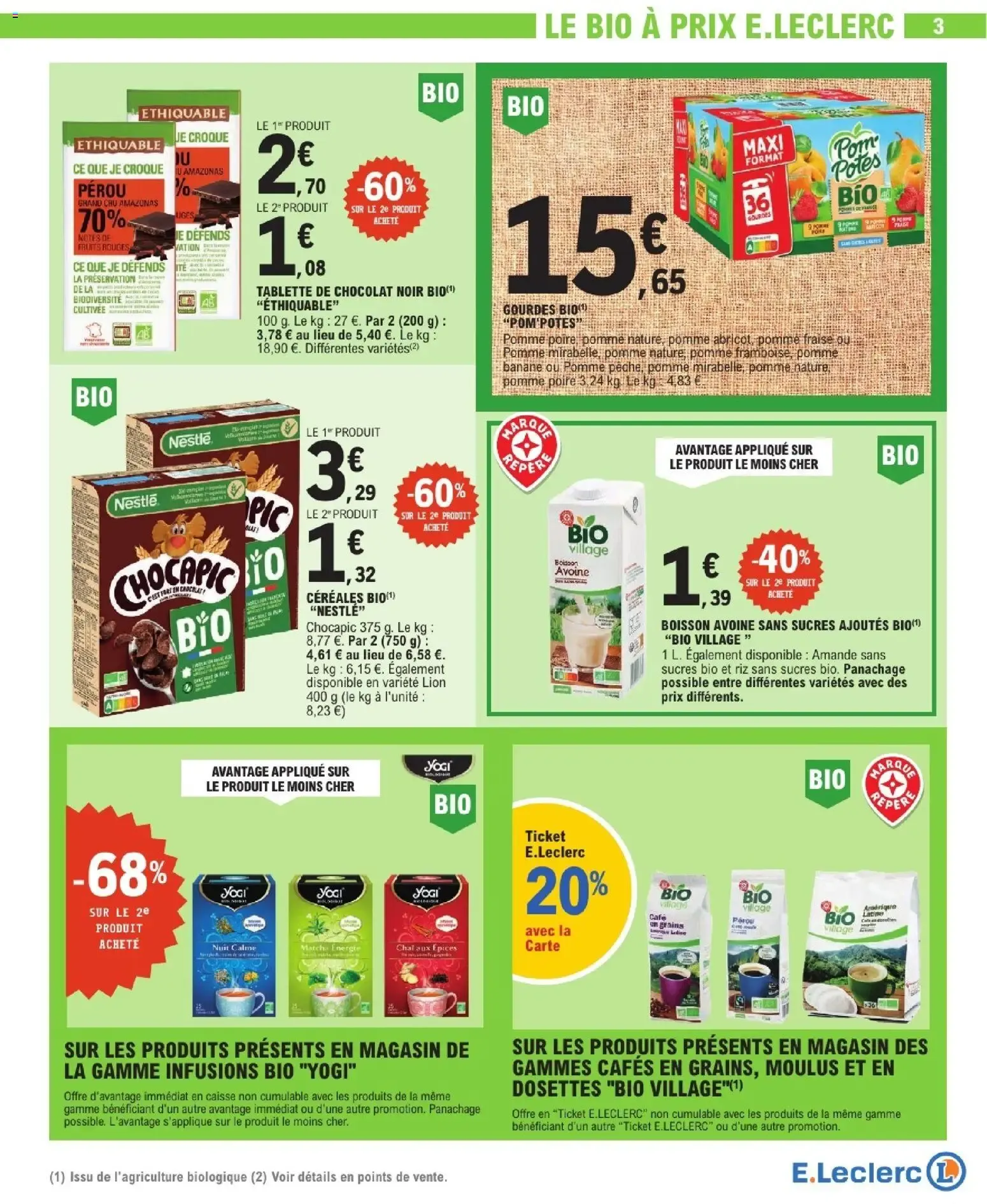 Catalogue E.Leclerc du 13/10/2026 | Nouveau promo prospectus du 13 octobre au 24 octobre 2026 - Catalogue page 3