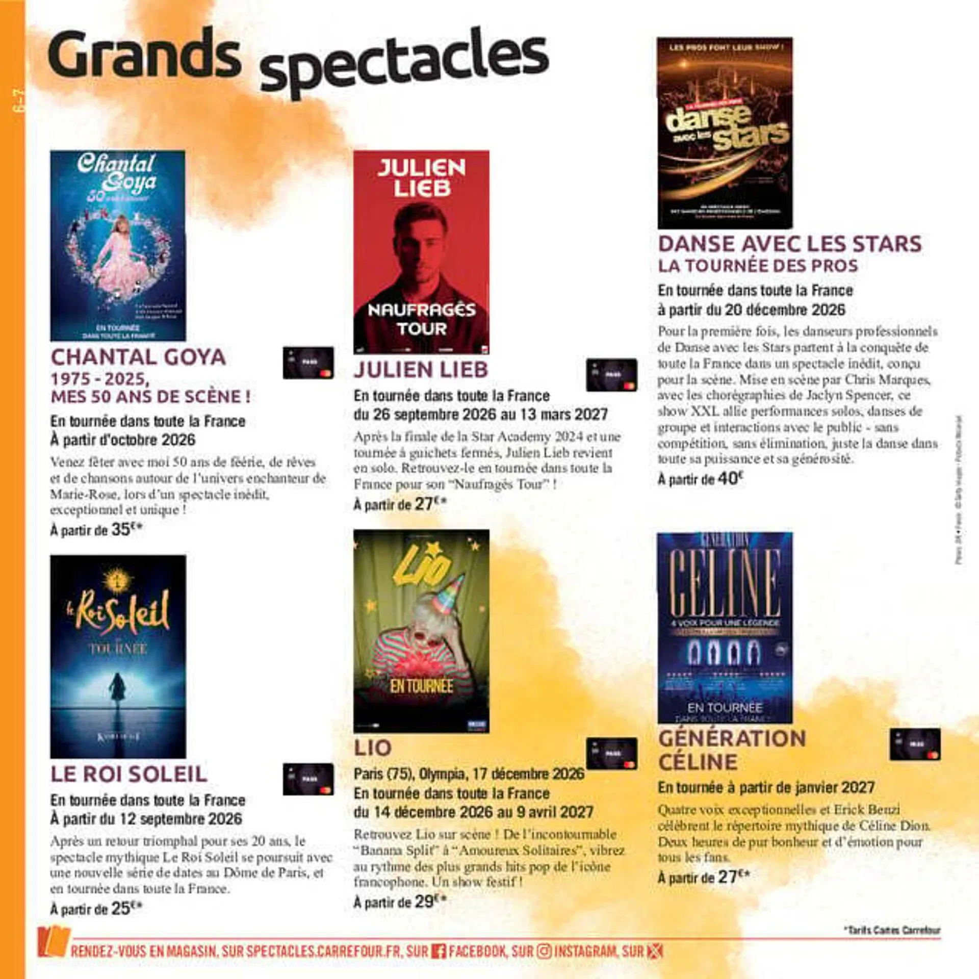 Carrefour Spectacles: Le Monde de La Reine des Neiges du 2 octobre au 7 février 2027 - Catalogue page 6