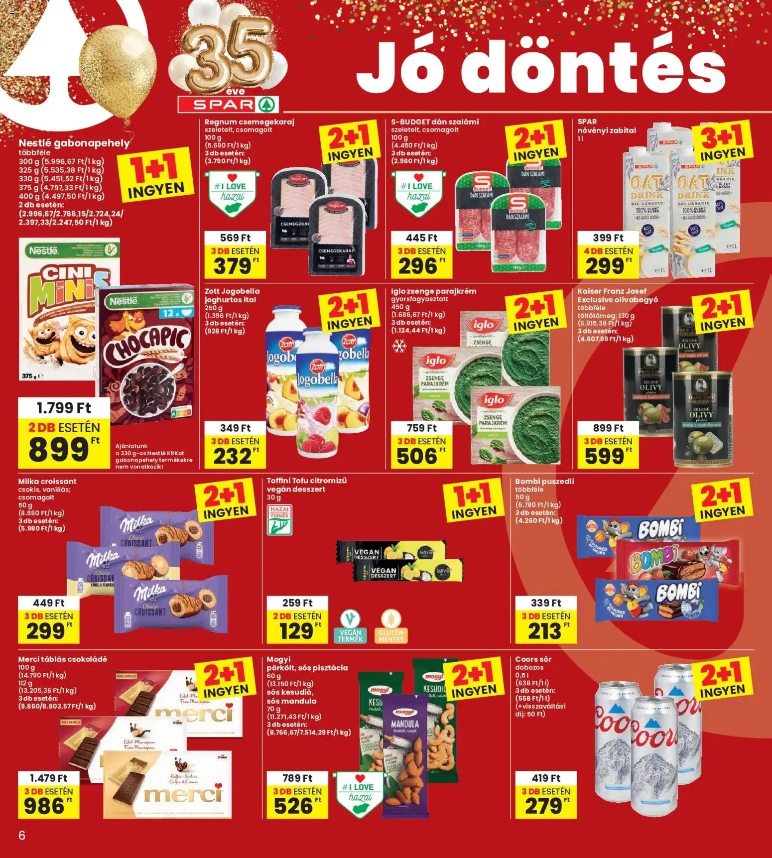 Katalógus Interspar akciós újság - 2026.10.08. -tól/töl > akció, lapozható szórólap 🛍️ október 8.-tól október 14.-ig 2026. - Oldal 6