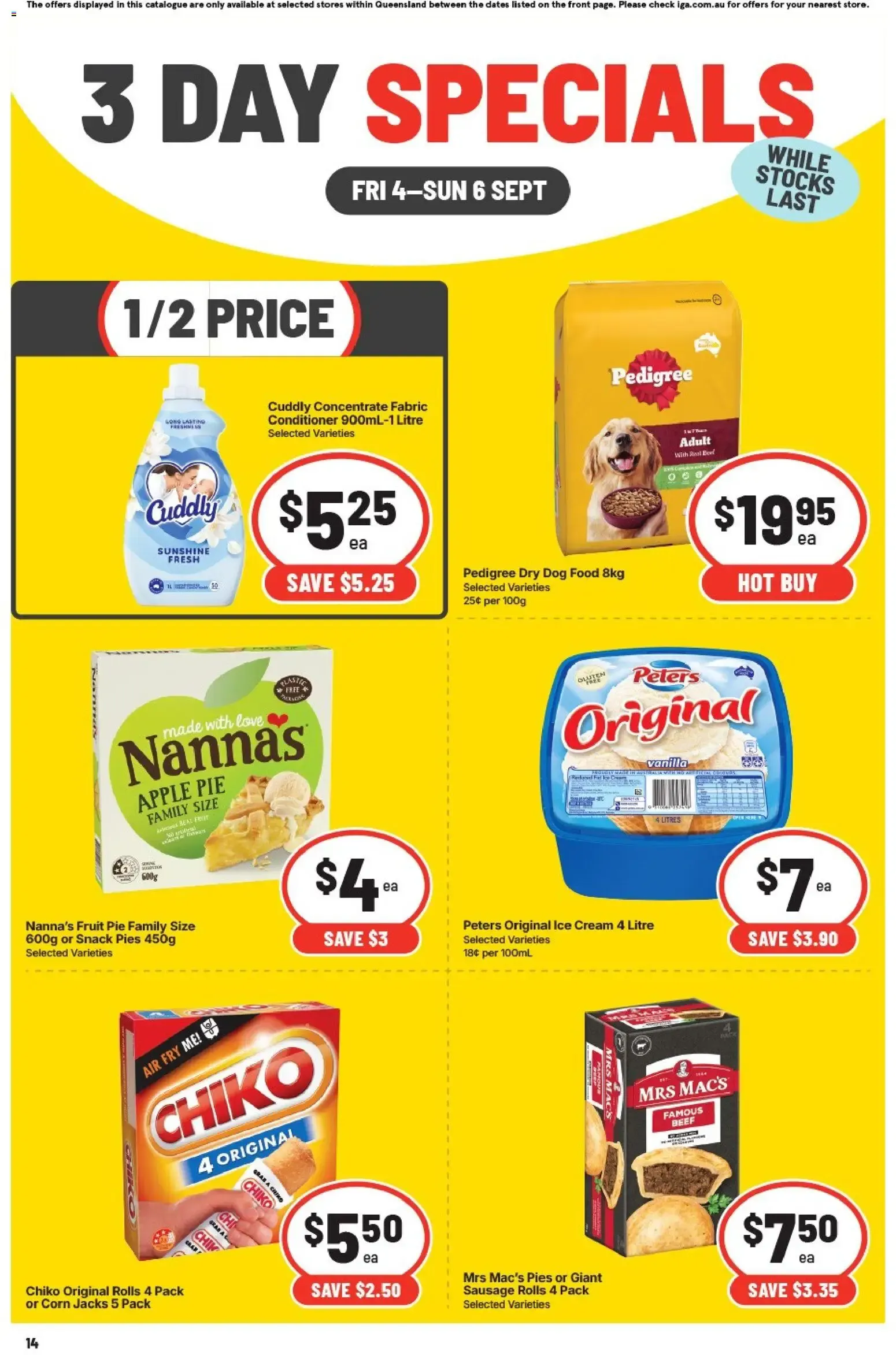 3 DAY SPECIALS - Catalogue valid from 4 September to 6 September 2026 - page 4