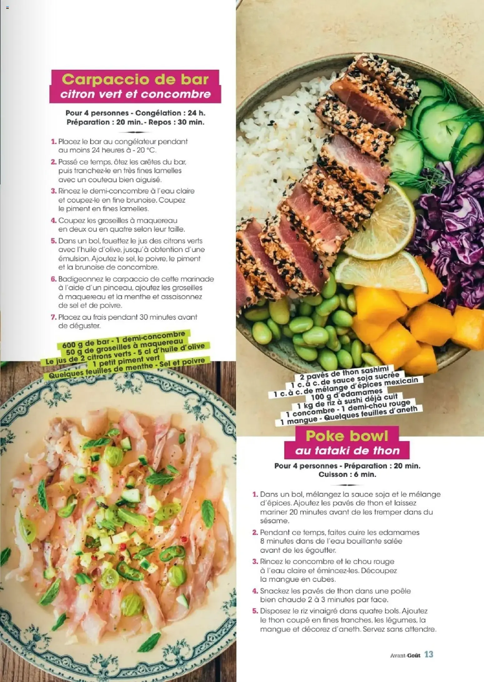 Avant-Gout Grand Frais - Été 2026 du 30 septembre au 31 octobre 2026 - Catalogue page 13