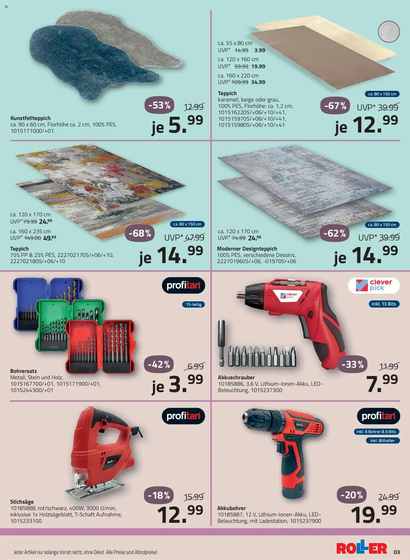 Roller: Starke Deals mit riesigen Rabatten von 26. Juli bis 22. August 2026 - Prospekt seite 3
