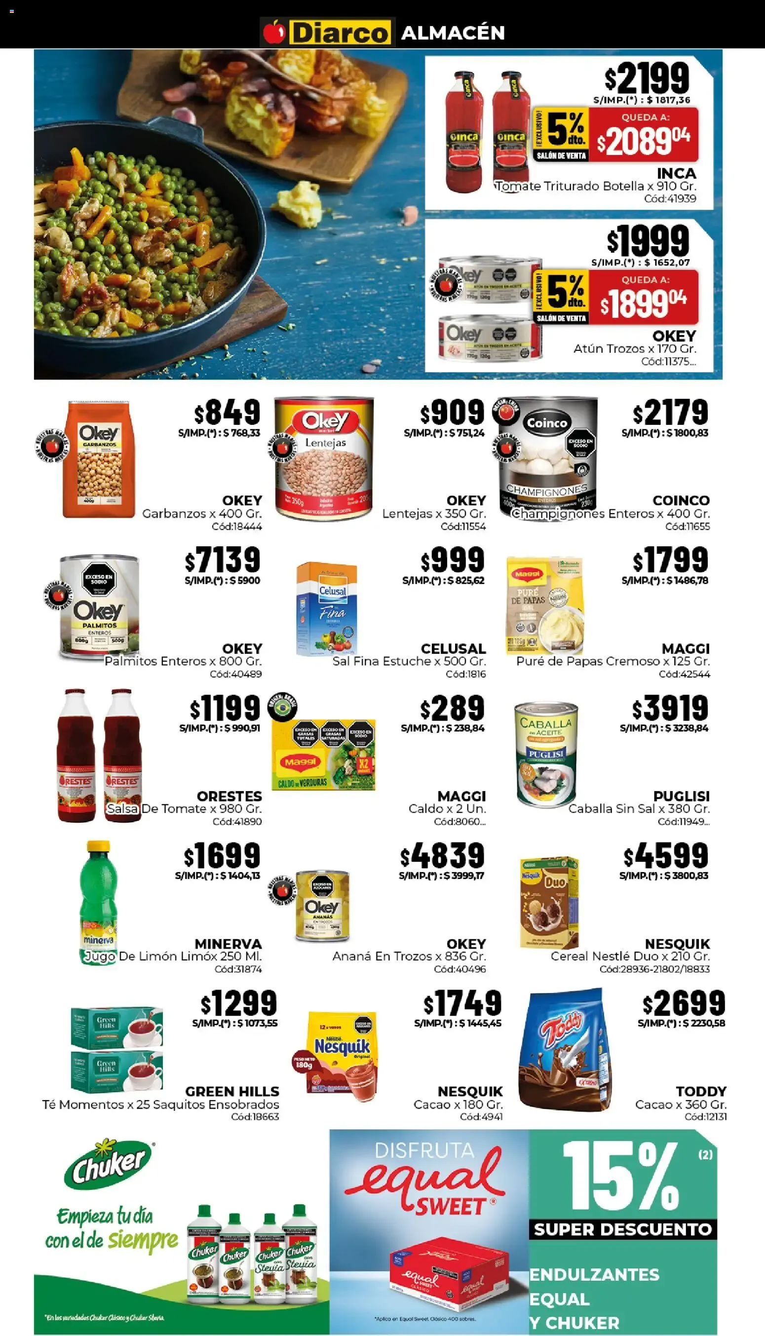 Ofertas de Diarco 27 de julio al 31 de julio 2026 - Página 3 del catálogo