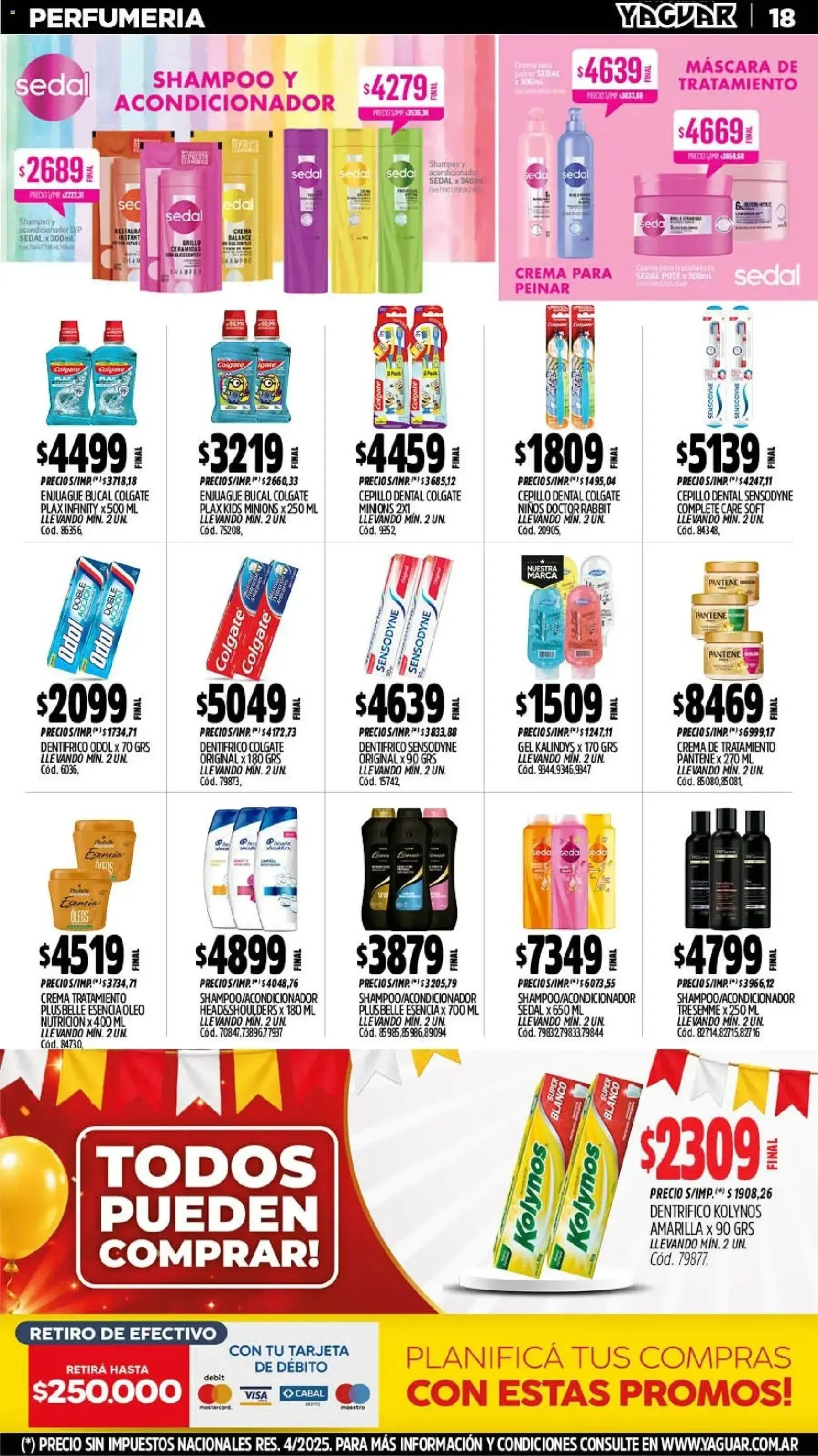 Ofertas de Mayorista Yaguar - El Cumple del Año 19 de octubre al 25 de octubre 2026 - Página 20 del catálogo