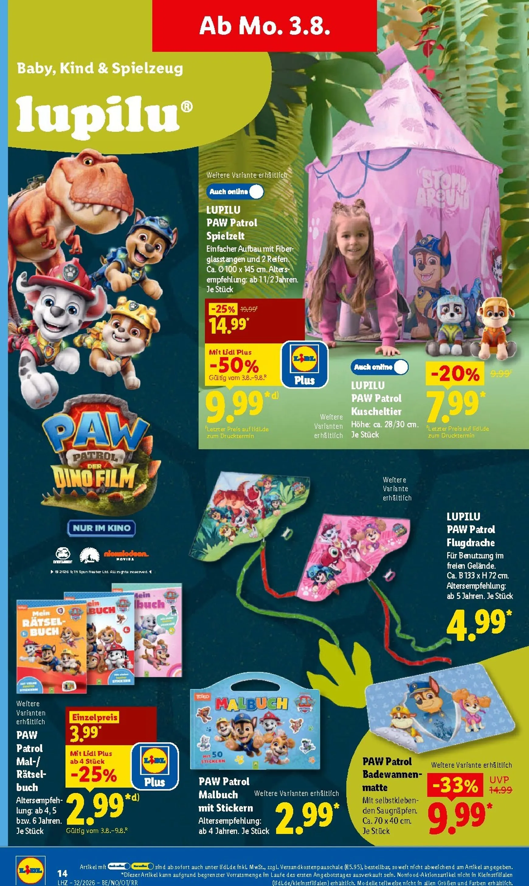 Lidl Prospekt – von Montag 03.08.2026 bis Samstag 08.08.2026 von 3. August bis 8. August 2026 - Prospekt seite 31