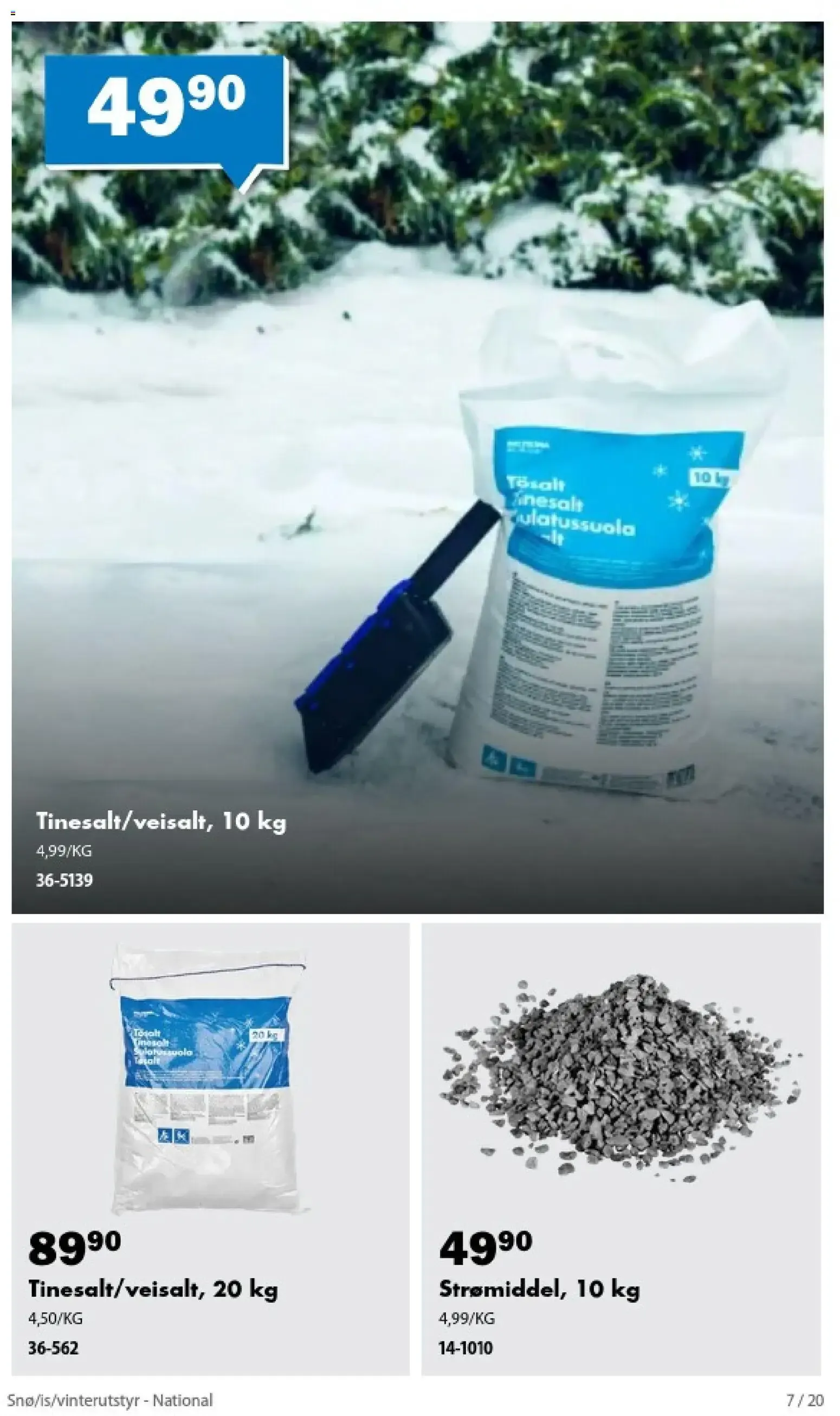 Biltema kundeavis Snø is vinterutstyr (04/10/2026 - 31/03/2027) - Kundeavis og tilbud fra 4. oktober til 31. mars 2027 - kundeavisside 6