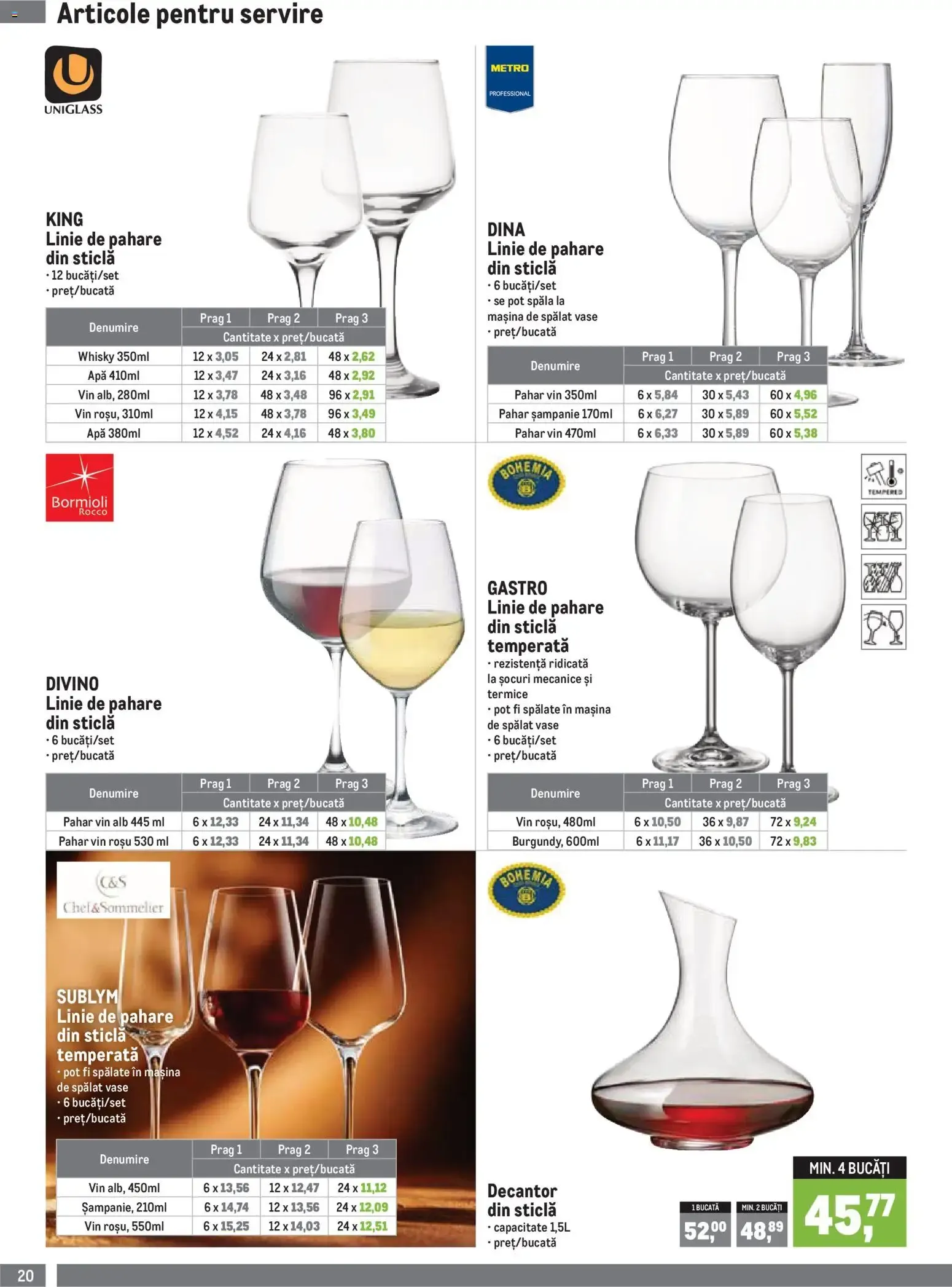 Catalog Metro Catalog Soluții Nealimentare pentru HoReCa - Oferta 01.10.2026 - 04.01.2027 de la 1 octombrie până la 4 ianuarie 2027 - Revista Pagina 20