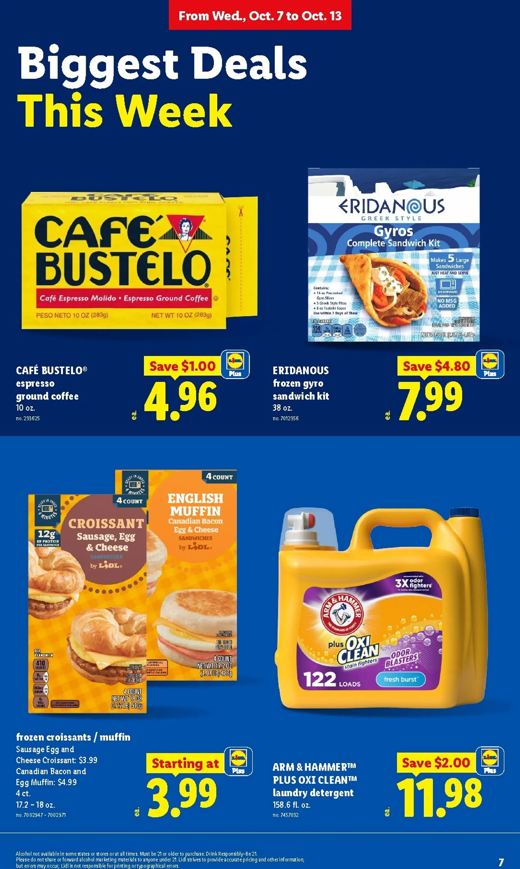 Weekly ad Current Lidl leaflet valid from Wednesday 10/07/2026 to Tuesday 10/13/2026 from October 7 to October 13 2026 - Page 7