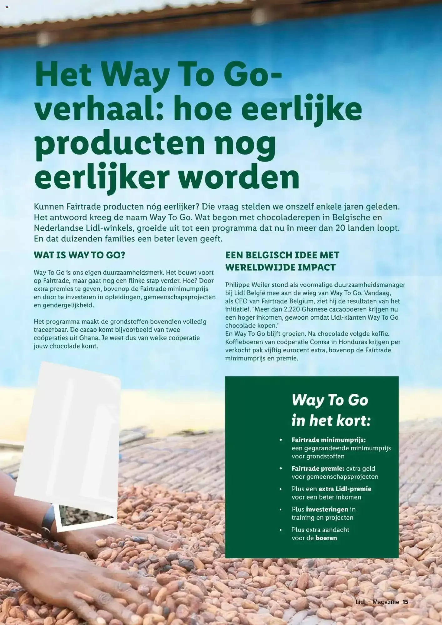 Lidl duurzaamheidsmagazine van 25 mei tot 22 januari 2027 - folder pagina 15