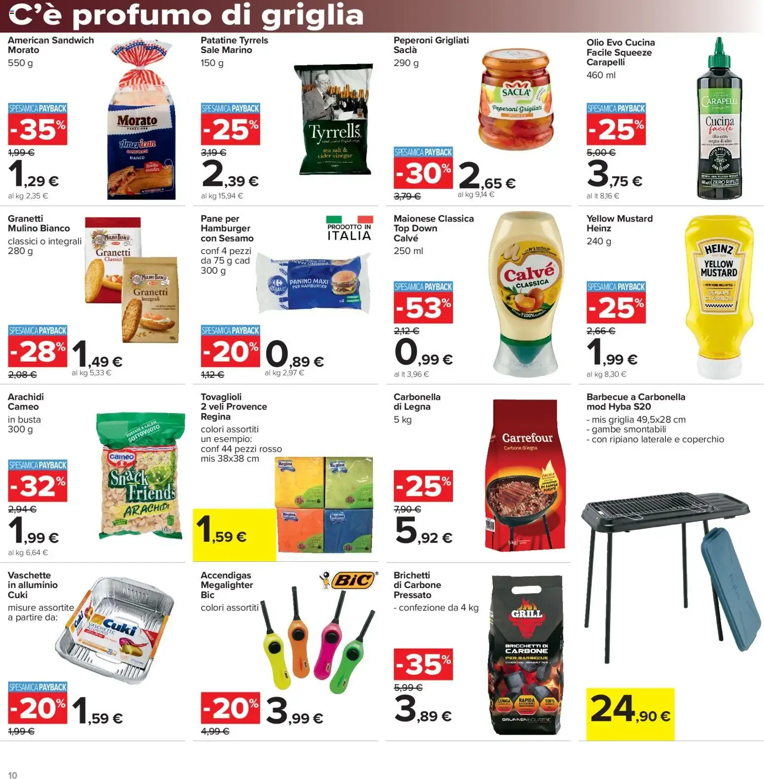 Carrefour Iper: Prezzi Bollenti da 6 agosto a 19 agosto di 2026 - Pagina del volantino 10