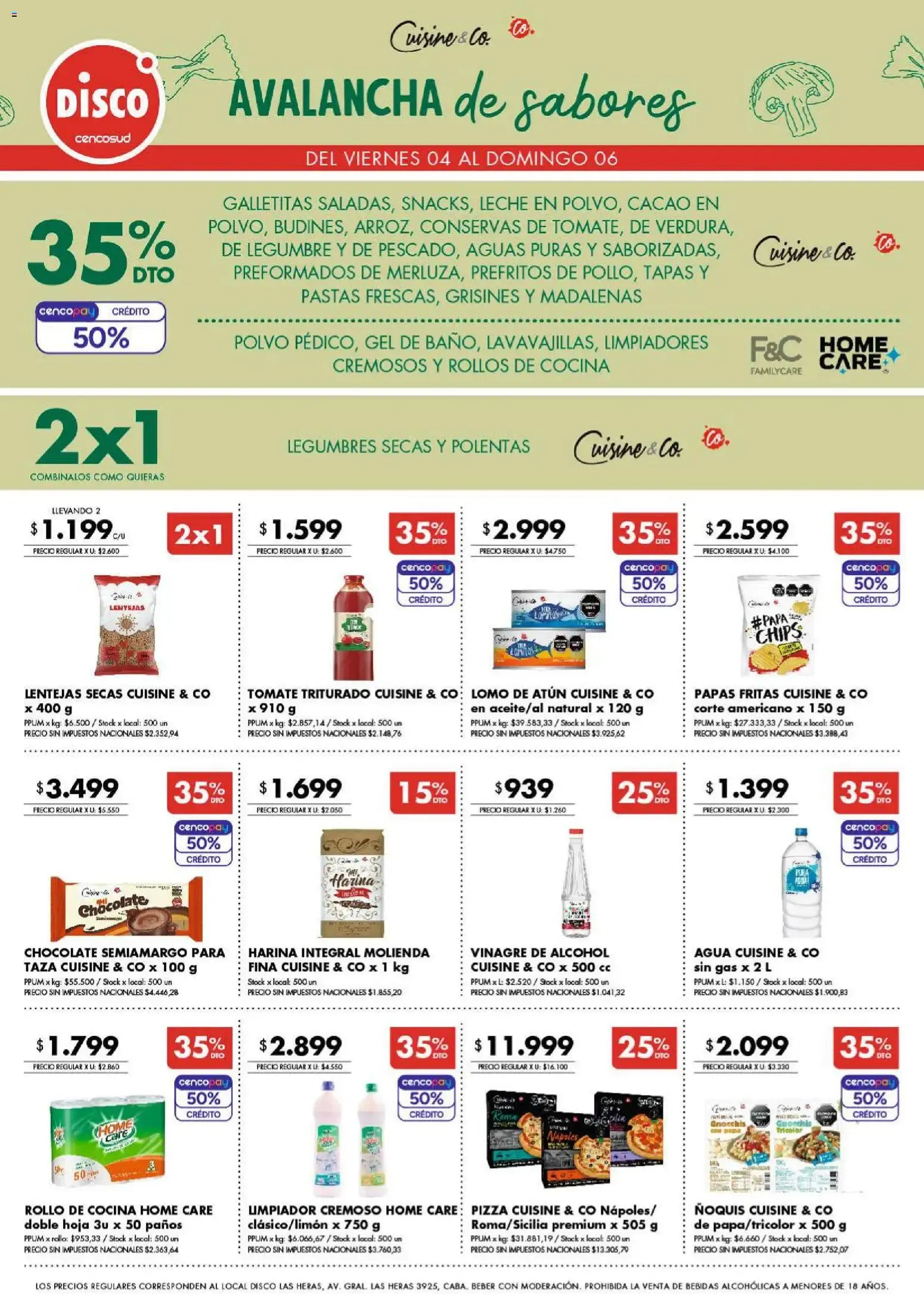 Ofertas de Disco - Ofertas | Bs. As. y Santa Fé del 04/09/2026 - 06/09/2026 4 de septiembre al 6 de septiembre 2026 - Página 7 del catálogo