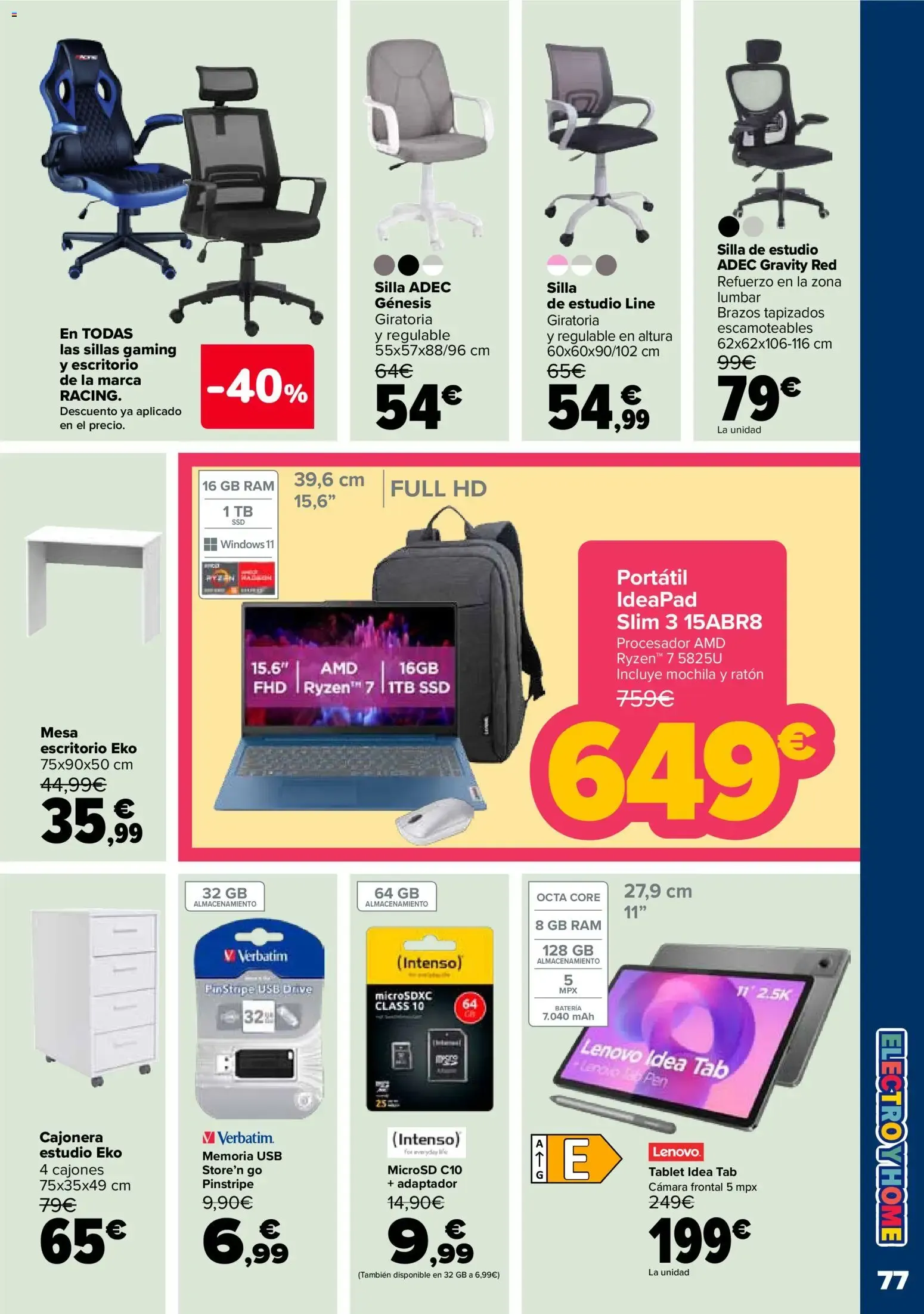 Catálogo de Carrefour: 2ª Unidad al -70% 28 de julio al 10 de agosto 2026 - Página 72