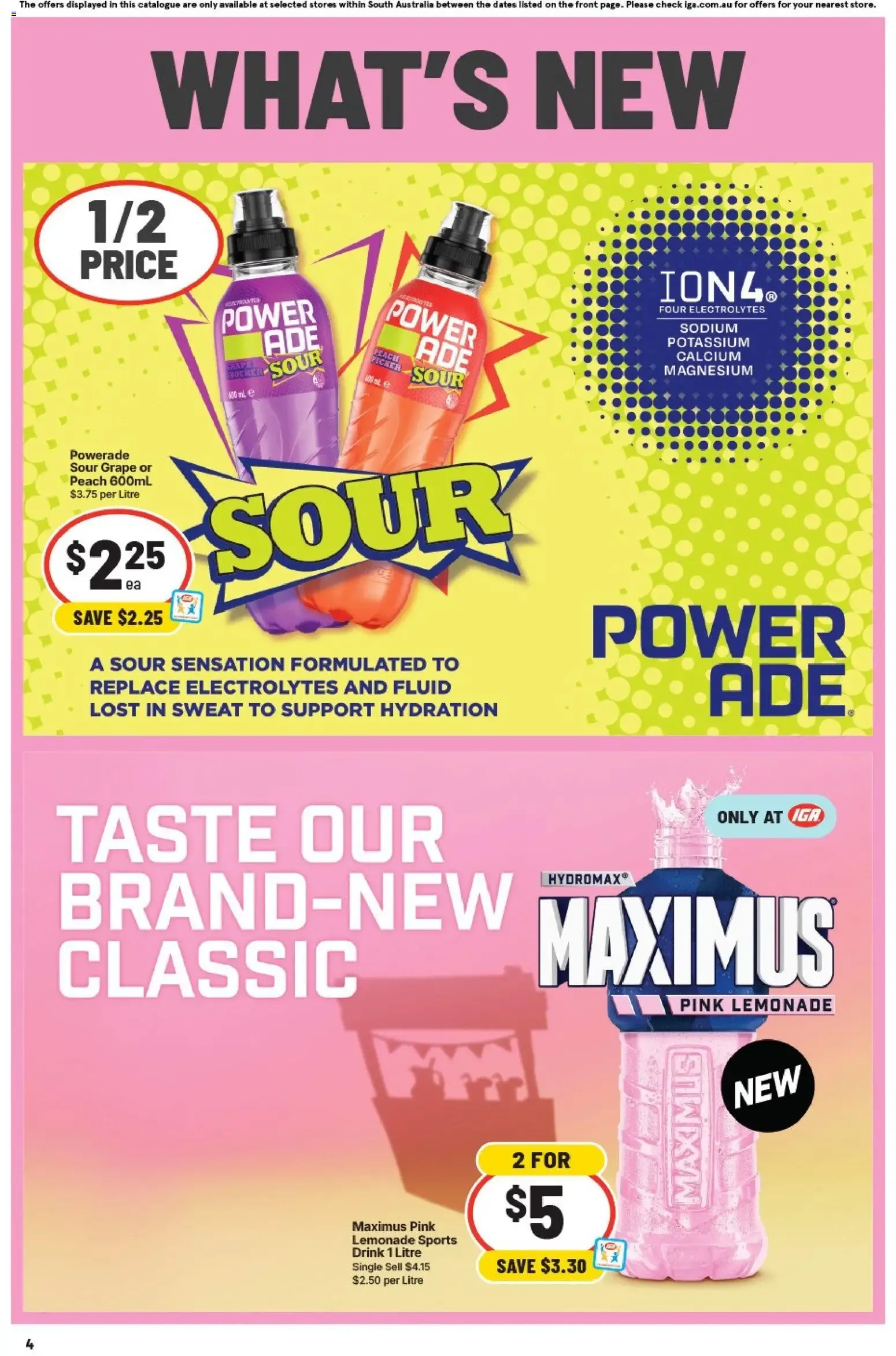 IGA catalogue valid from 29/07/2026 > Online Australia - Catalogue valid from 29 July to 4 August 2026 - page 4