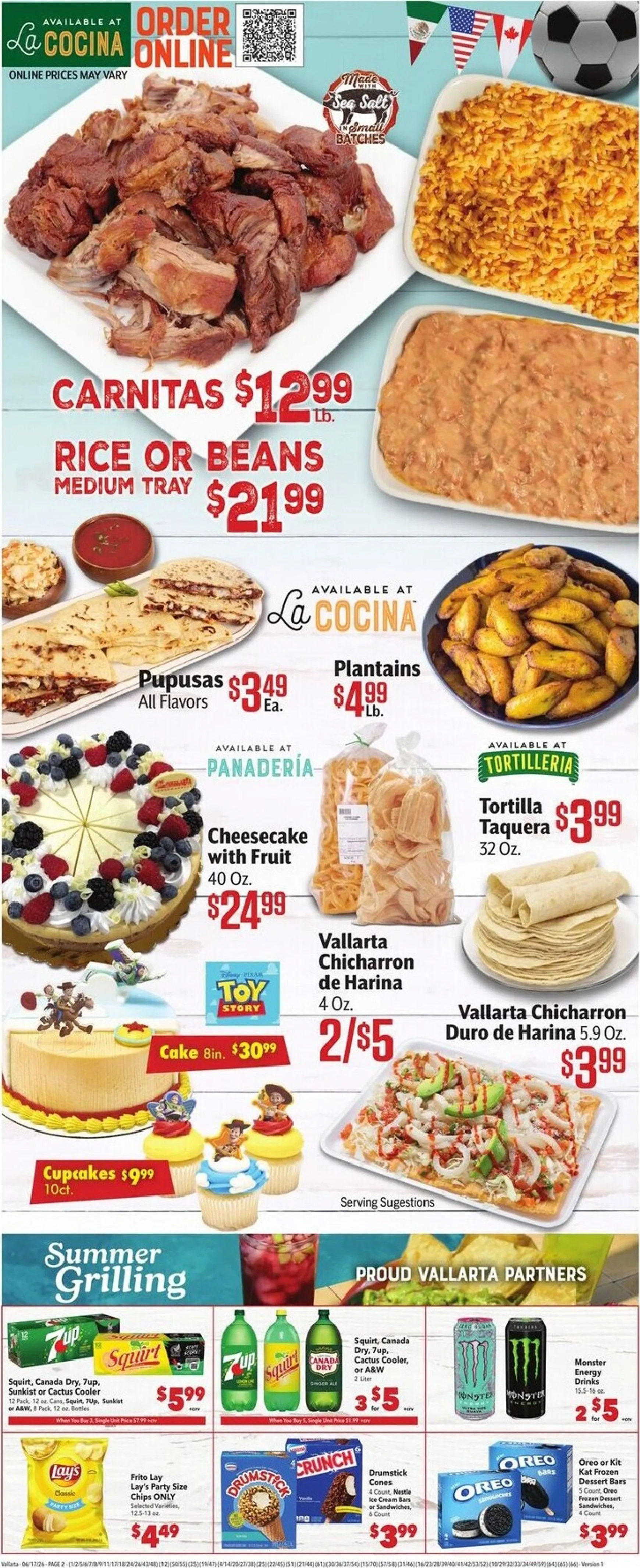 Weekly ad Current Vallarta leaflet valid from Wednesday 06/17/2026 to Tuesday 06/23/2026 from June 17 to June 23 2026 - Page 2