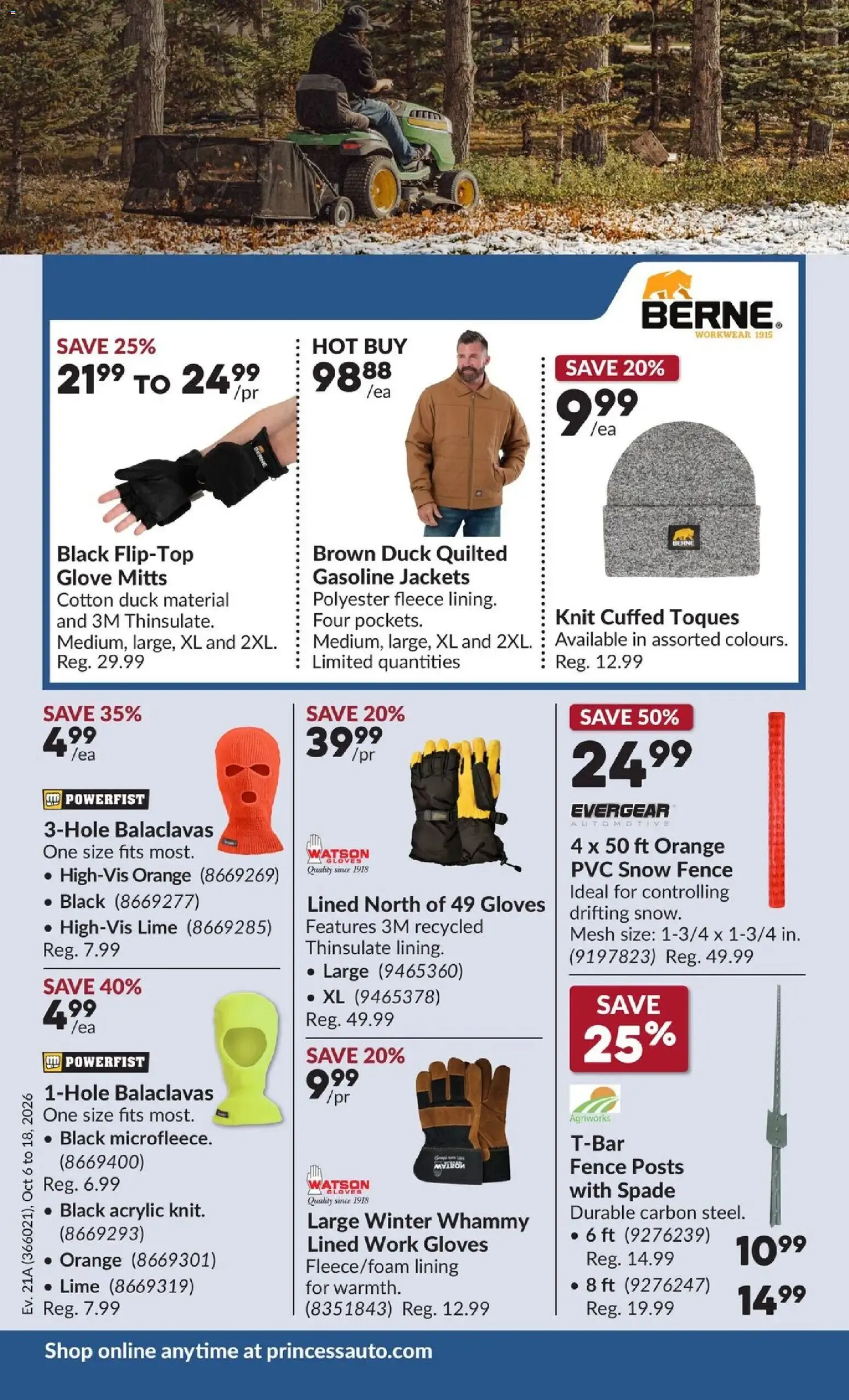 Princess Auto flyer - 2 Week Sale! from Oct 6, 2026 > weekly specials & deals from October 6 to October 18 2026 - flyer page 10