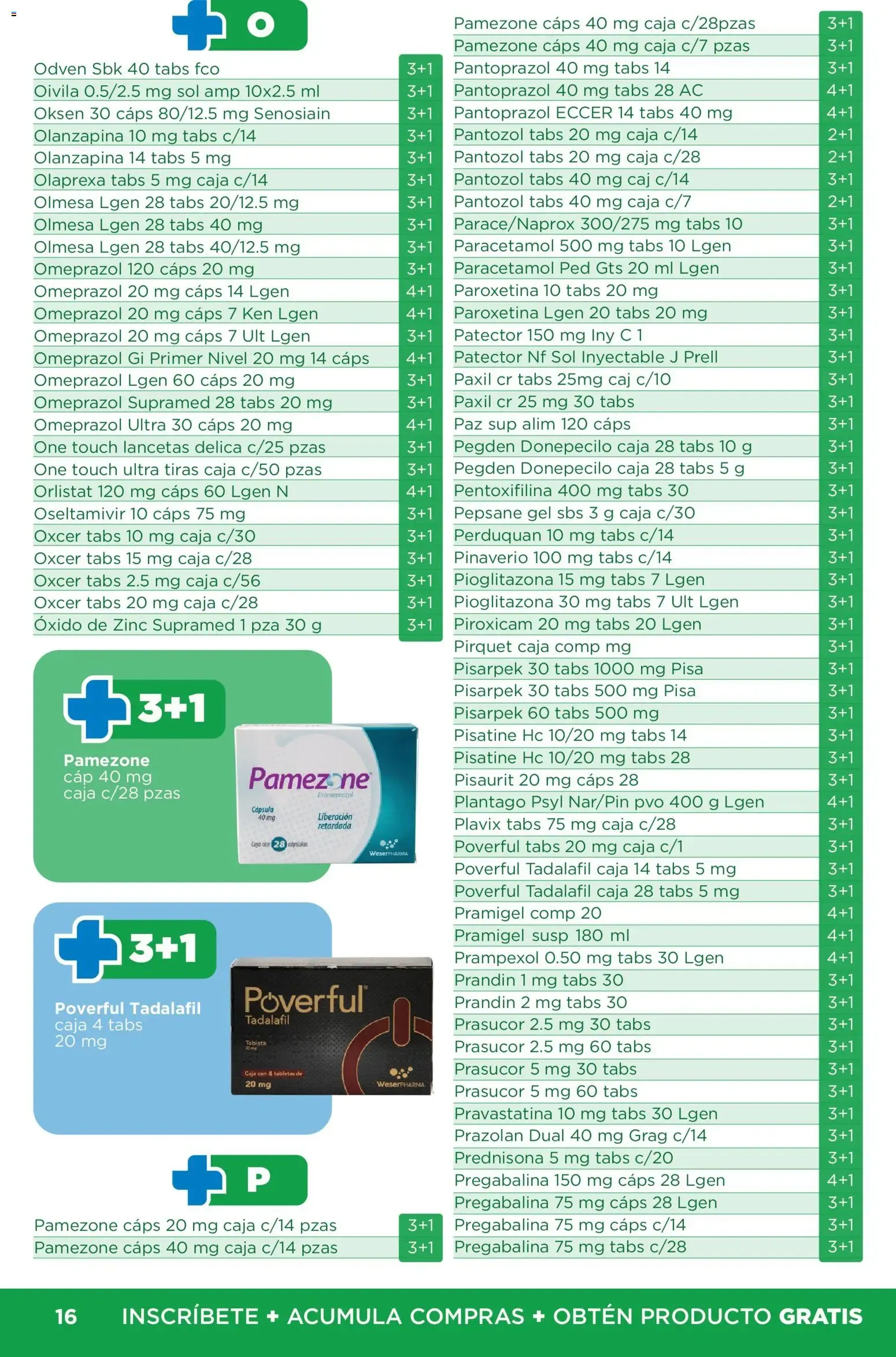 Catálogo de Chedraui folleto Plan de farmacia (01/07/2026 - 30/09/2026) - catálogo en línea 1 de julio al 30 de septiembre 2026 - Pagina 16