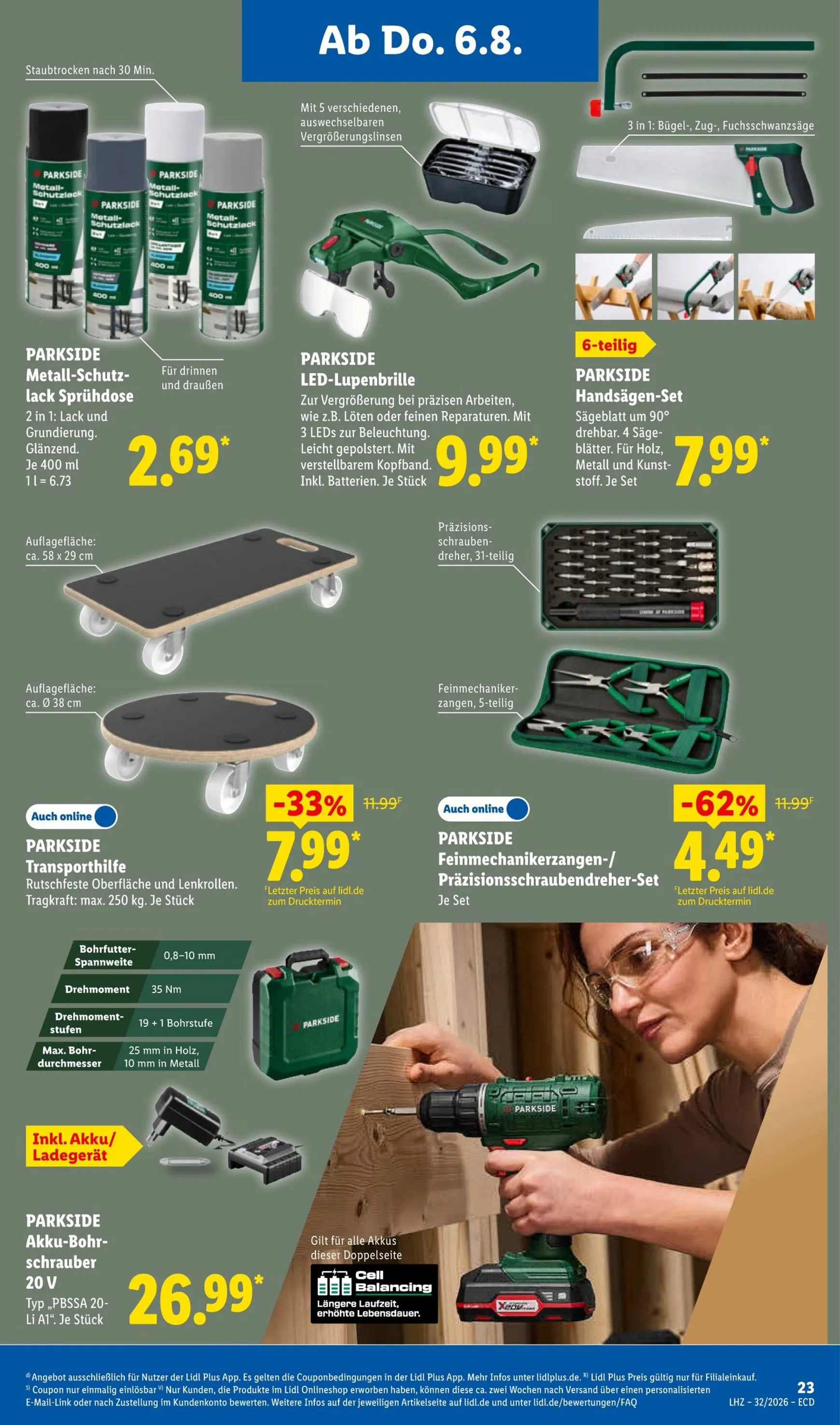 Lidl Prospekt – von Montag 03.08.2026 bis Samstag 08.08.2026 von 3. August bis 8. August 2026 - Prospekt seite 39