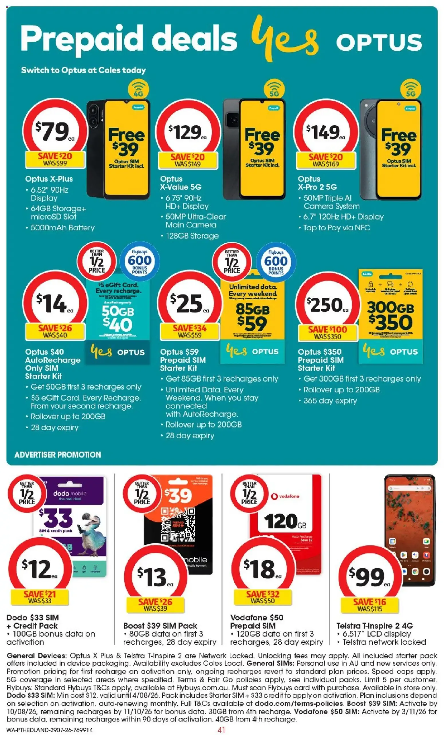 Coles PT Hedland Catalogue - Catalogue valid from 29 July to 4 August 2026 - page 41