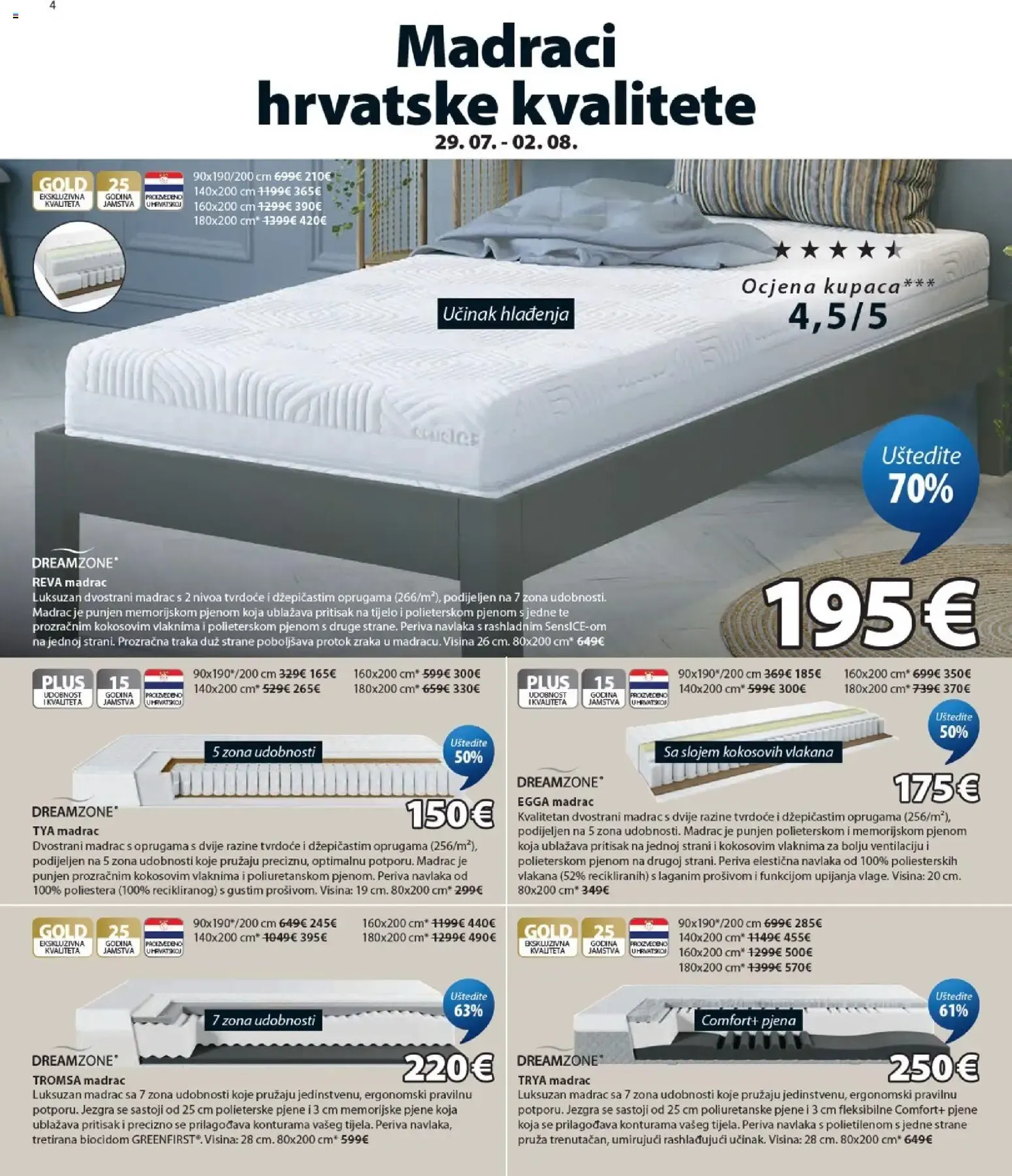 Katalog JYSK Finalna rasprodaja vrtnih artikala od 29. srpnja do 1. rujna 2026. - Pregled Stranica 4