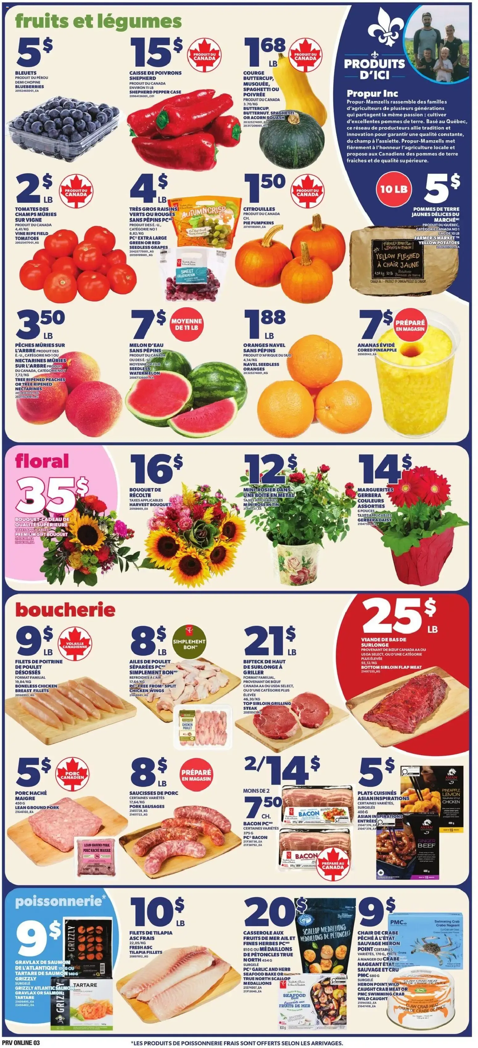 Provigo weekly flyer / circulaire from Sep 17, 2026 > weekly specials & deals from September 17 to September 23 2026 - flyer page 3