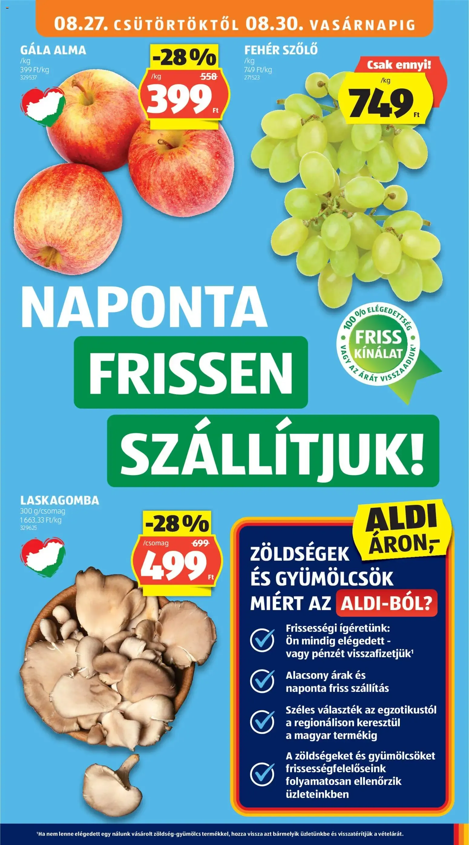 Katalógus Aldi akciós újság - 2026.08.27. -tól/töl > akció, lapozható szórólap 🛍️ augusztus 27.-tól szeptember 2.-ig 2026. - Oldal 9