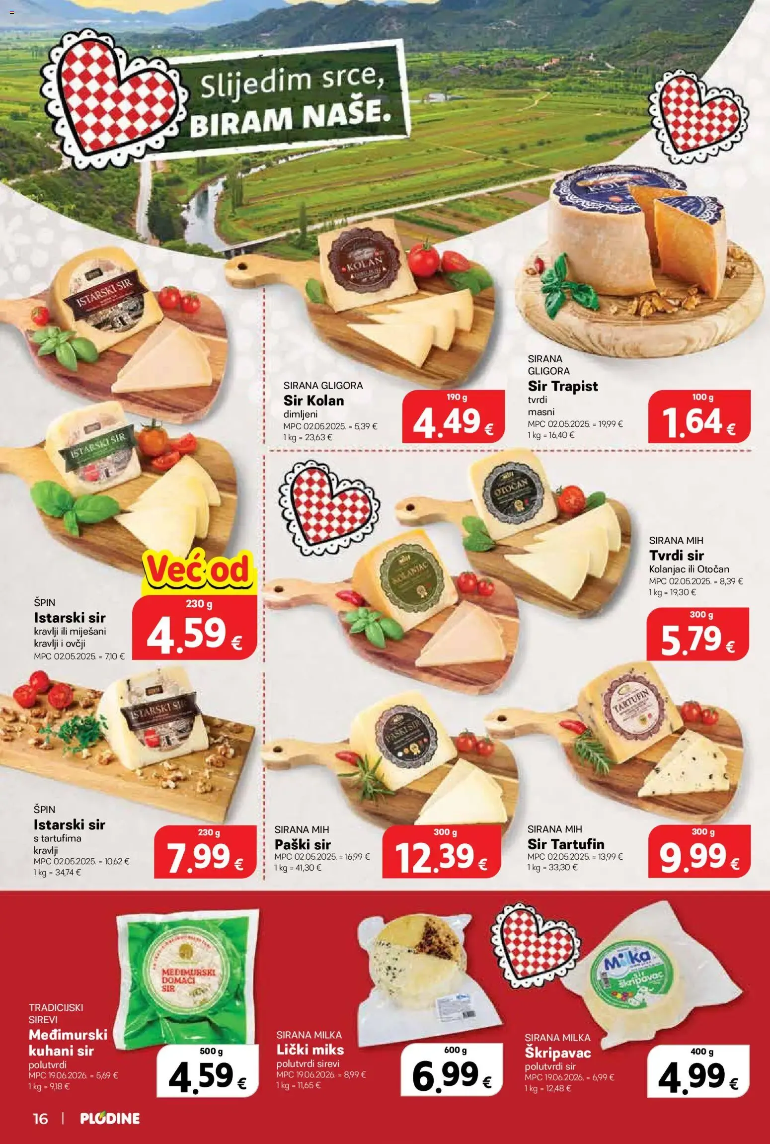Katalog Plodine Katalog novi od 29.07.2026 na listanje > letak digitalni od 29. srpnja do 4. kolovoza 2026. - Pregled Stranica 16