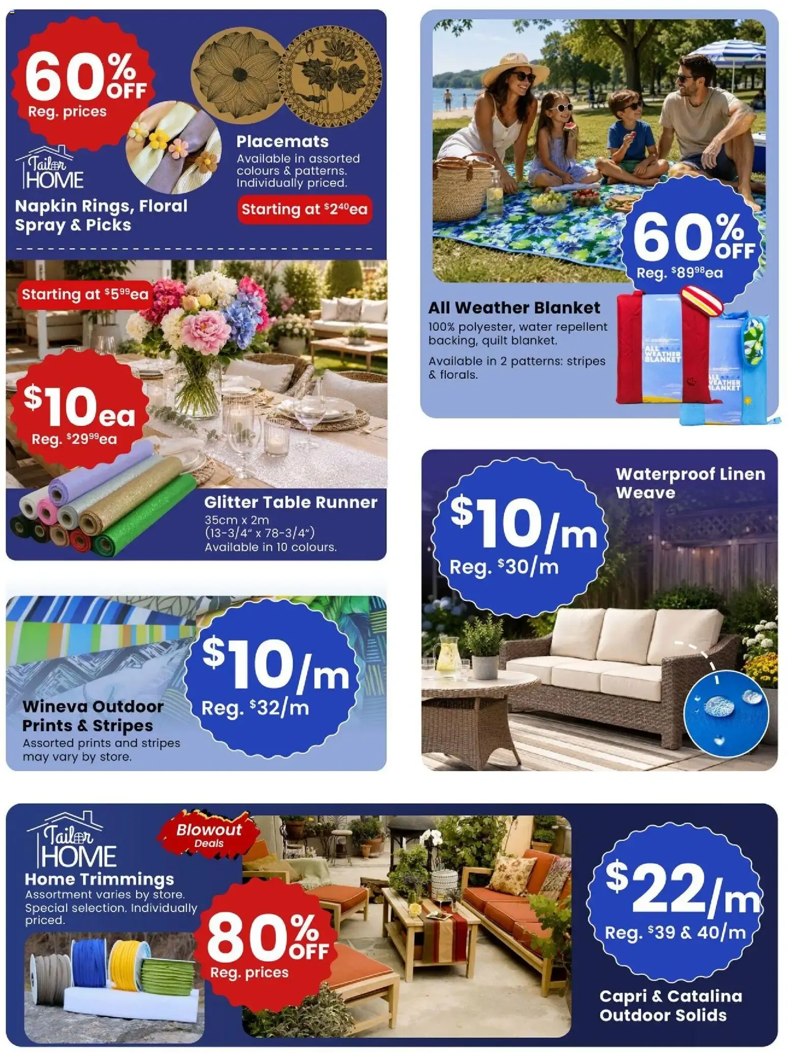 FABRICLAND CLEAN SWEEP Sale from August 1 to August 31 2026 - flyer page 13