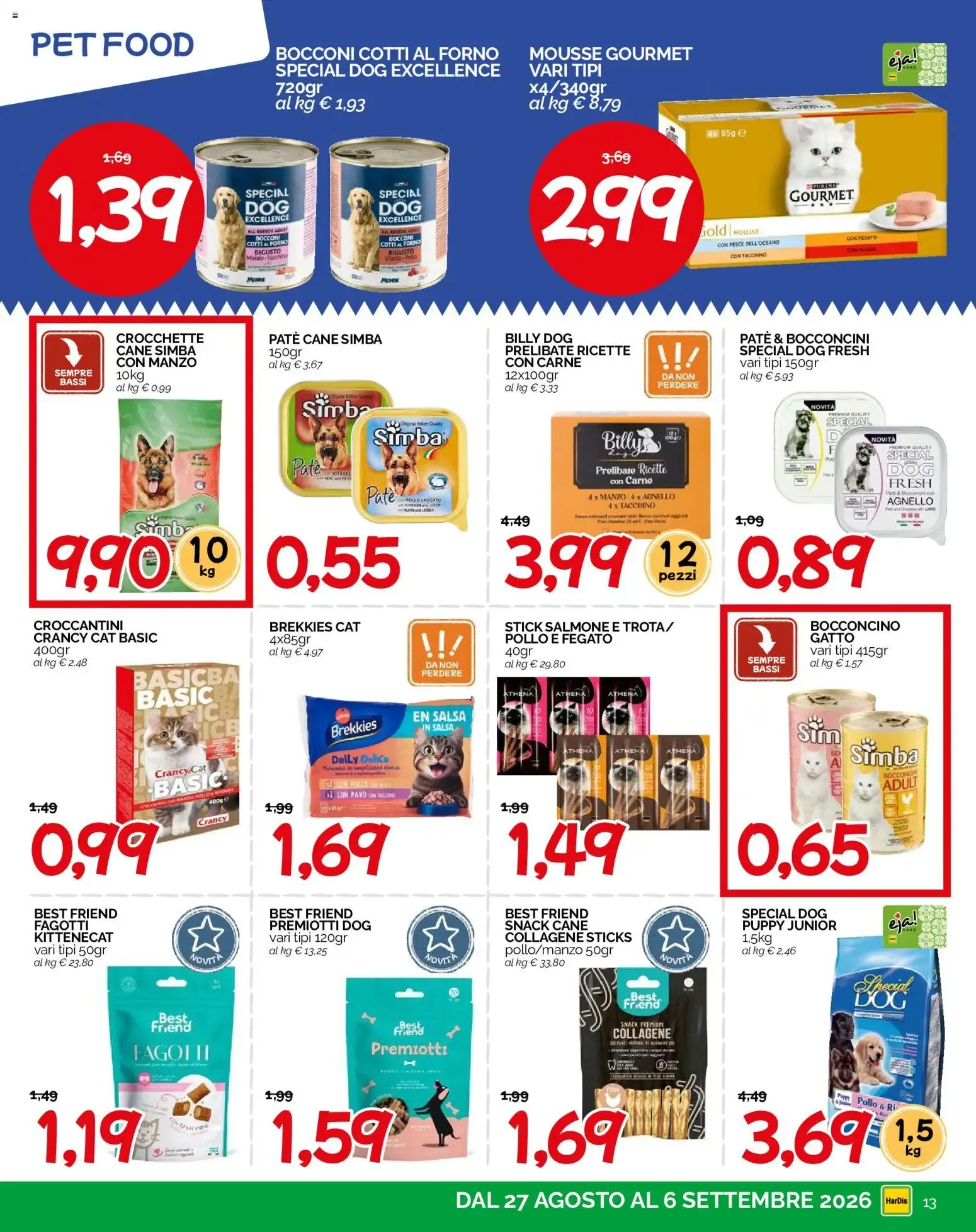 HarDis volantino dal 27/08/2026 - online Offerte da 27 agosto a 6 settembre di 2026 - Pagina del volantino 13