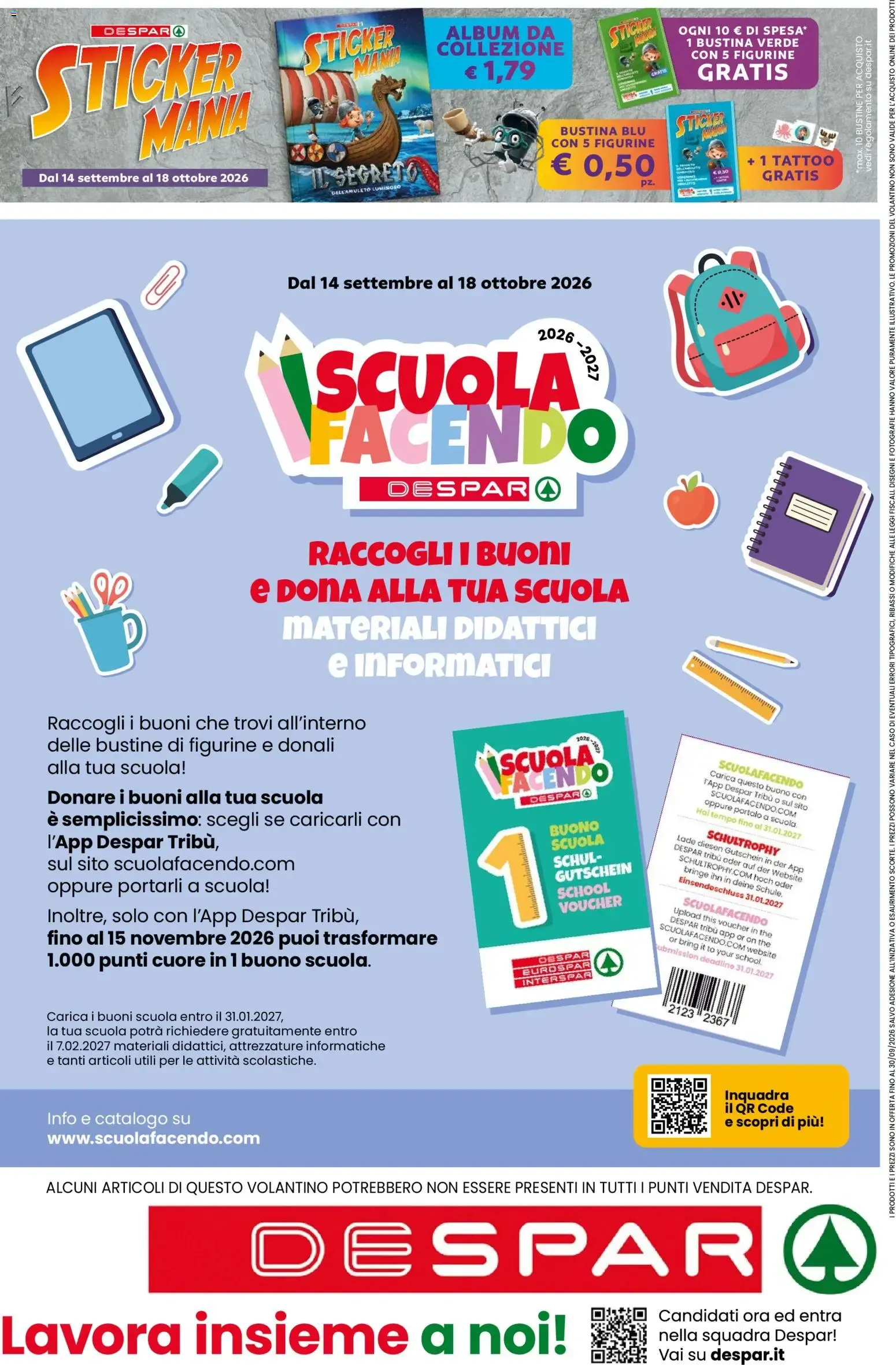 Nuovo Despar volantino dal 17/09/2026 > offerte anteprima 🛍️ da 17 settembre a 30 settembre di 2026 - Pagina del volantino 20