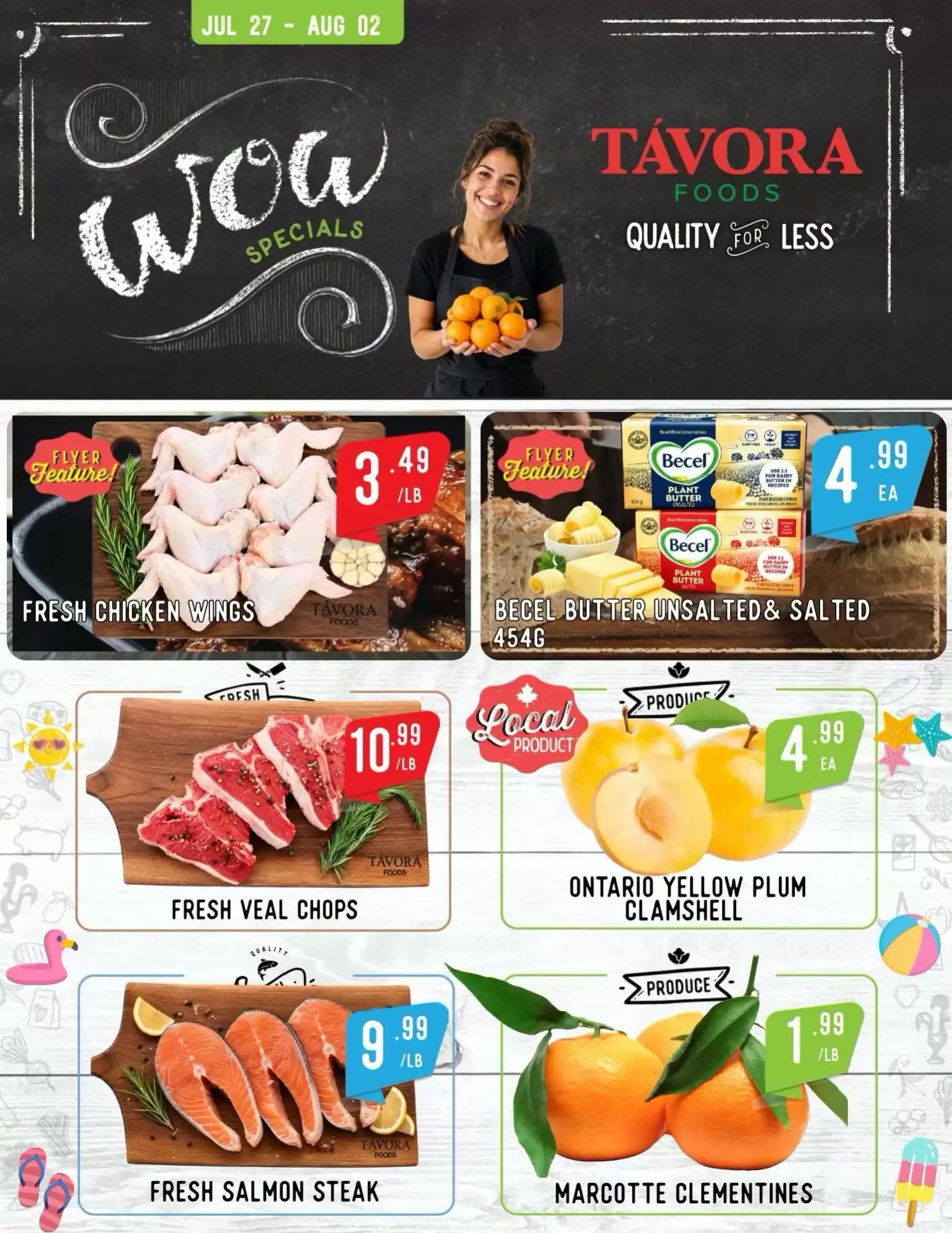 Tavora Foods flyer week 31 from July 27 to August 2 2026 - flyer page 1
