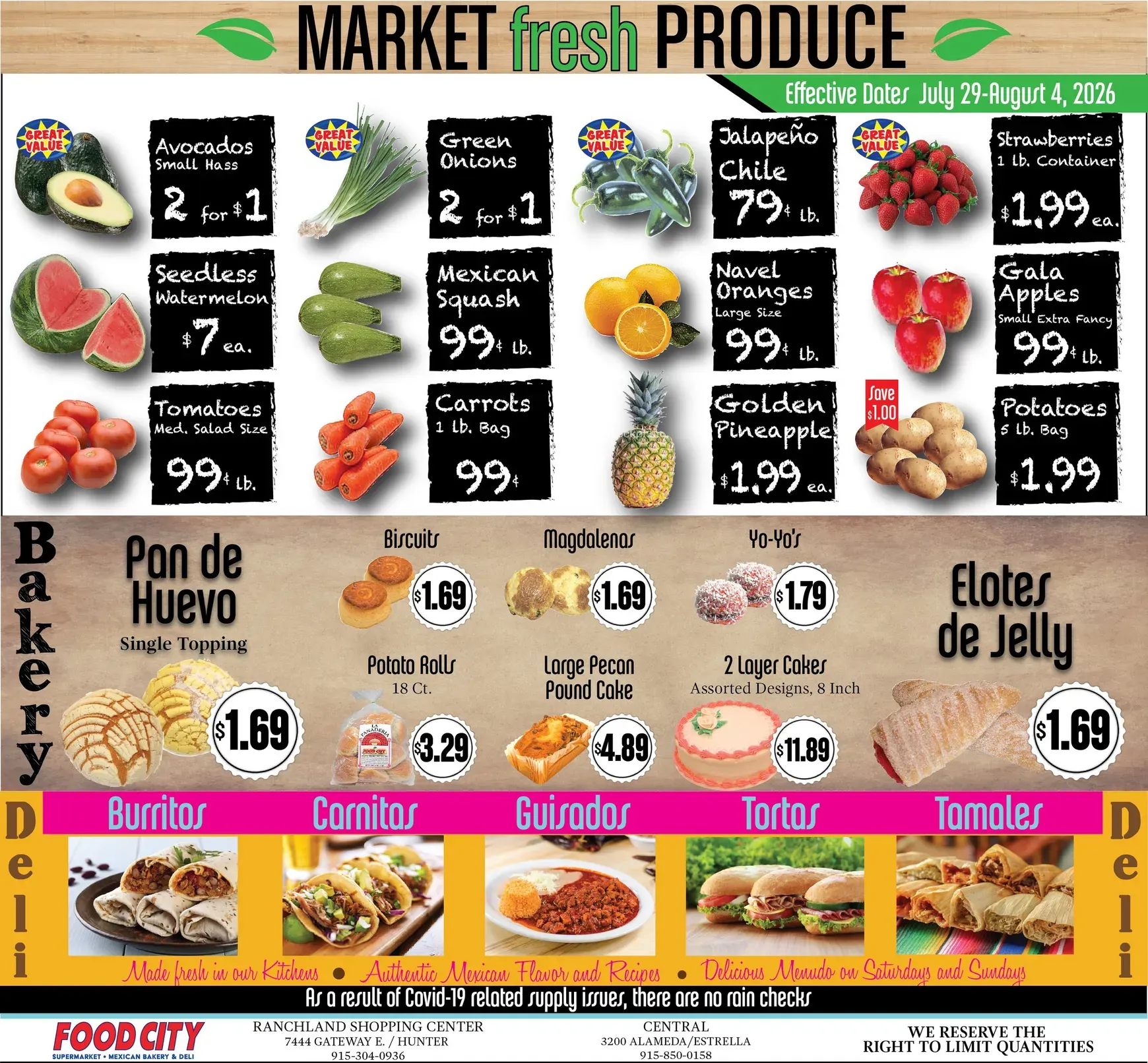 Weekly ad Current Food City leaflet valid from Wednesday 07/29/2026 to Tuesday 08/04/2026 from July 29 to August 4 2026 - Page 4