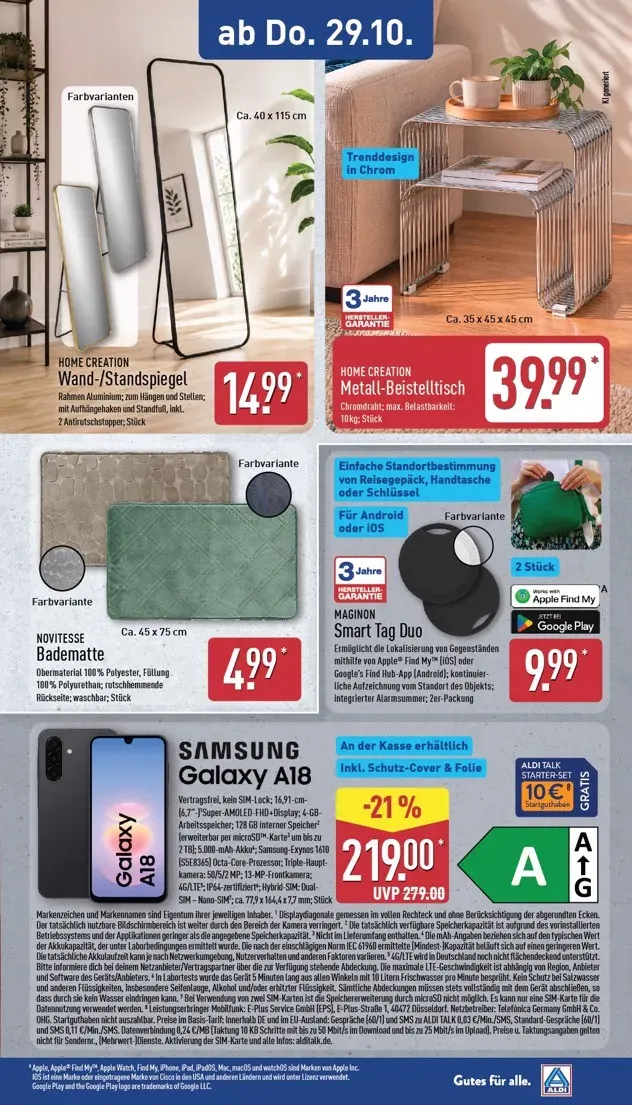 ALDI NORD Prospekt nächste Woche – von Montag 26.10.2026 bis Freitag 30.10.2026 von 26. Oktober bis 30. Oktober 2026 - Prospekt seite 23
