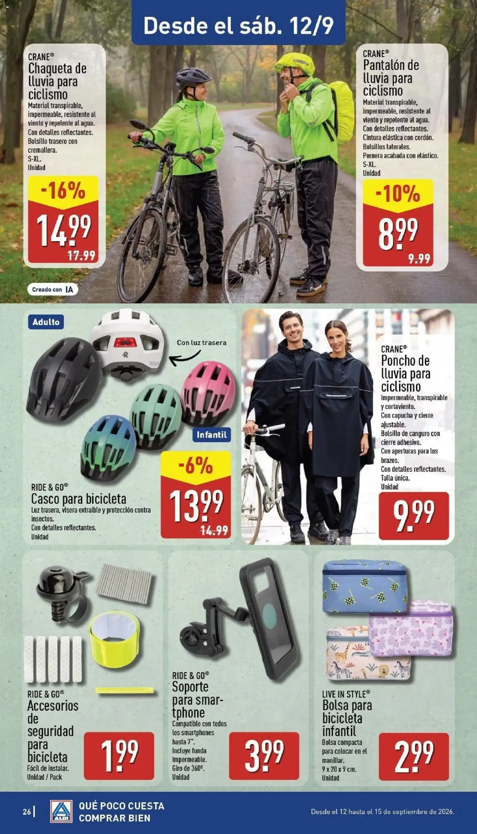 Catálogo de Aldi: Ahorra más de 2.400€ al año 7 de septiembre al 13 de septiembre 2026 - Página 26