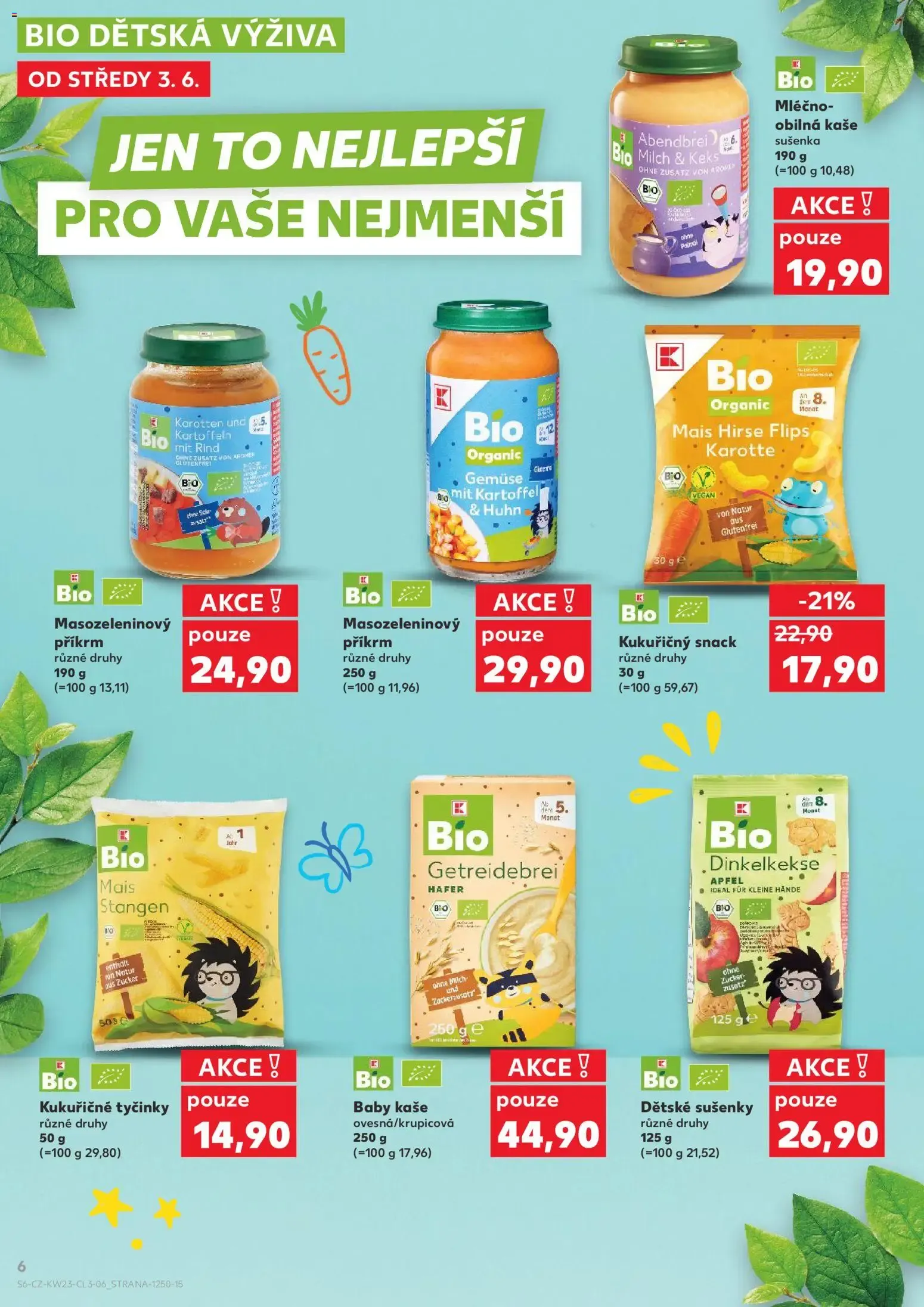 Kaufland leták: Kompletní rodinný nákup za super ceny - 3. června 30. června 2026 - Page 6
