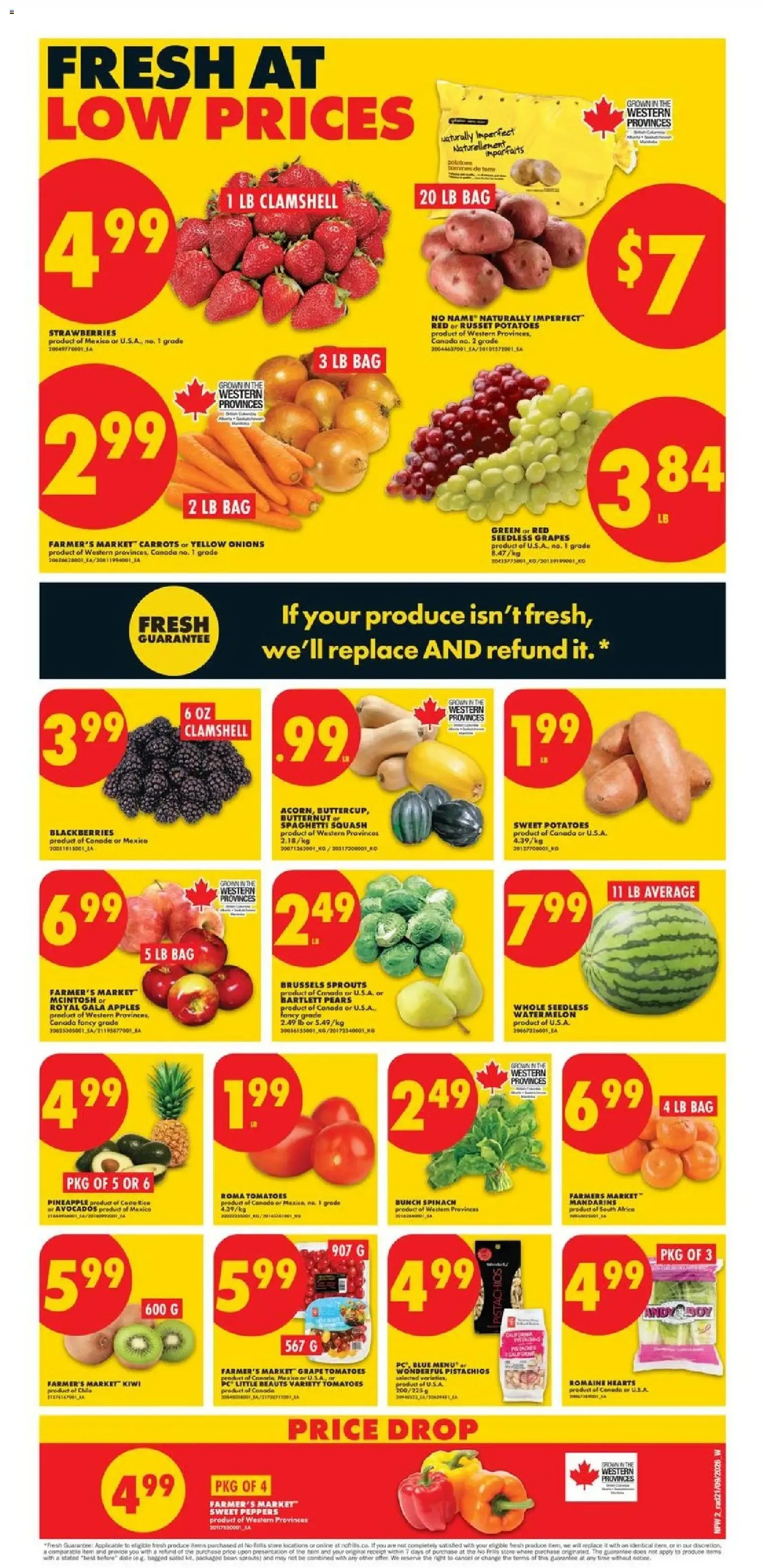 NOFRILLS FLYER PRICES EFFECTIVE THURSDAY, SEPTEMBER 24 TO WEDNESDAY, SEPTEMBER 30, 2026. from September 24 to September 30 2026 - flyer page 2